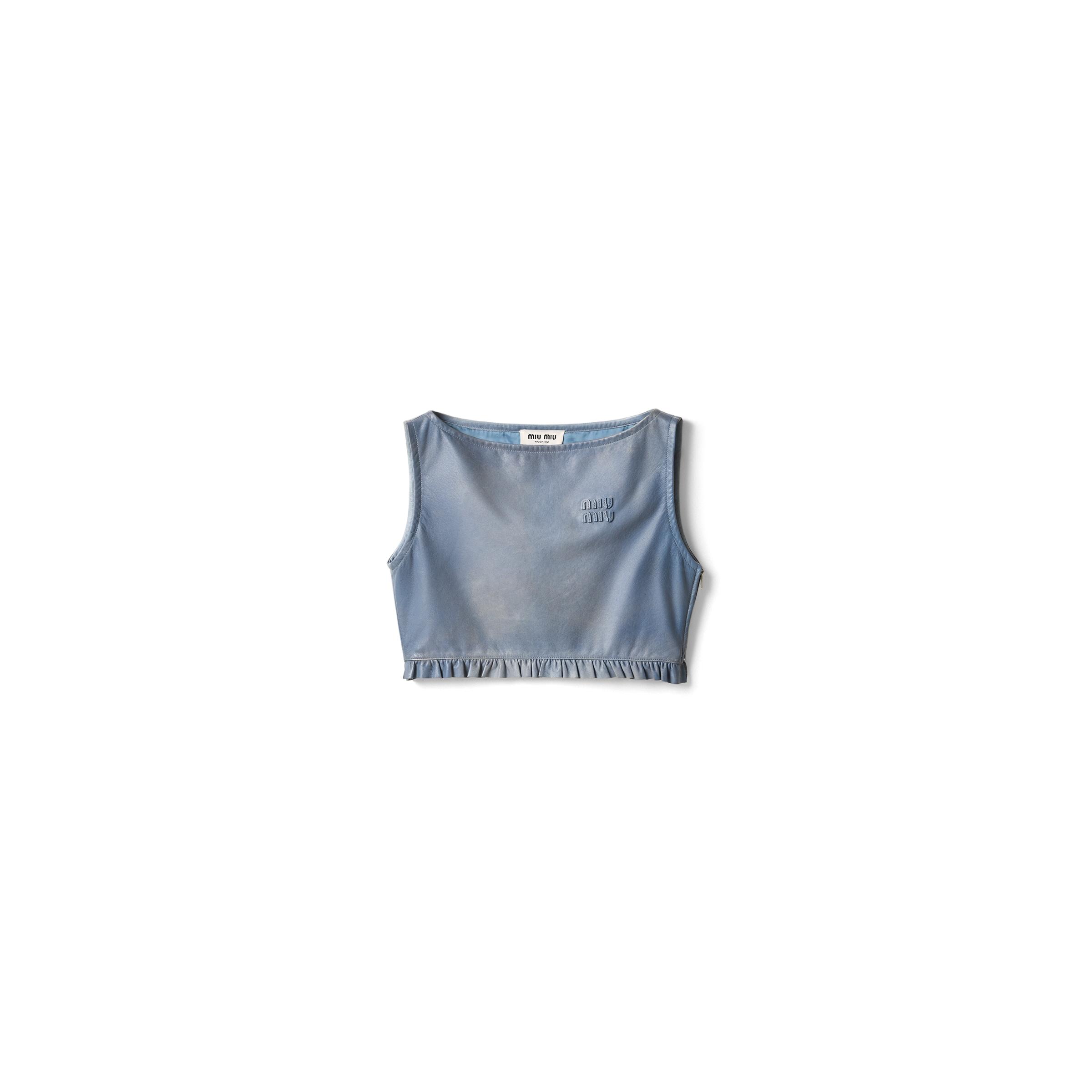 Miu Miu Sleeveless and tank tops for Women | Online Sale up to 33