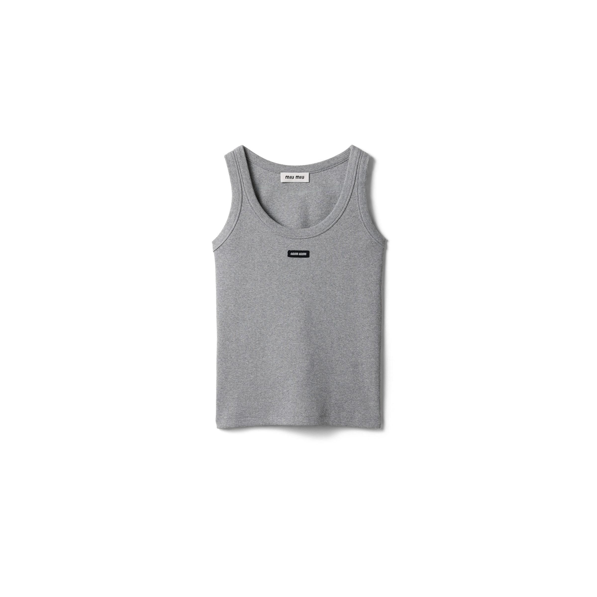 Miu Miu Sleeveless and tank tops for Women | Online Sale up to 32