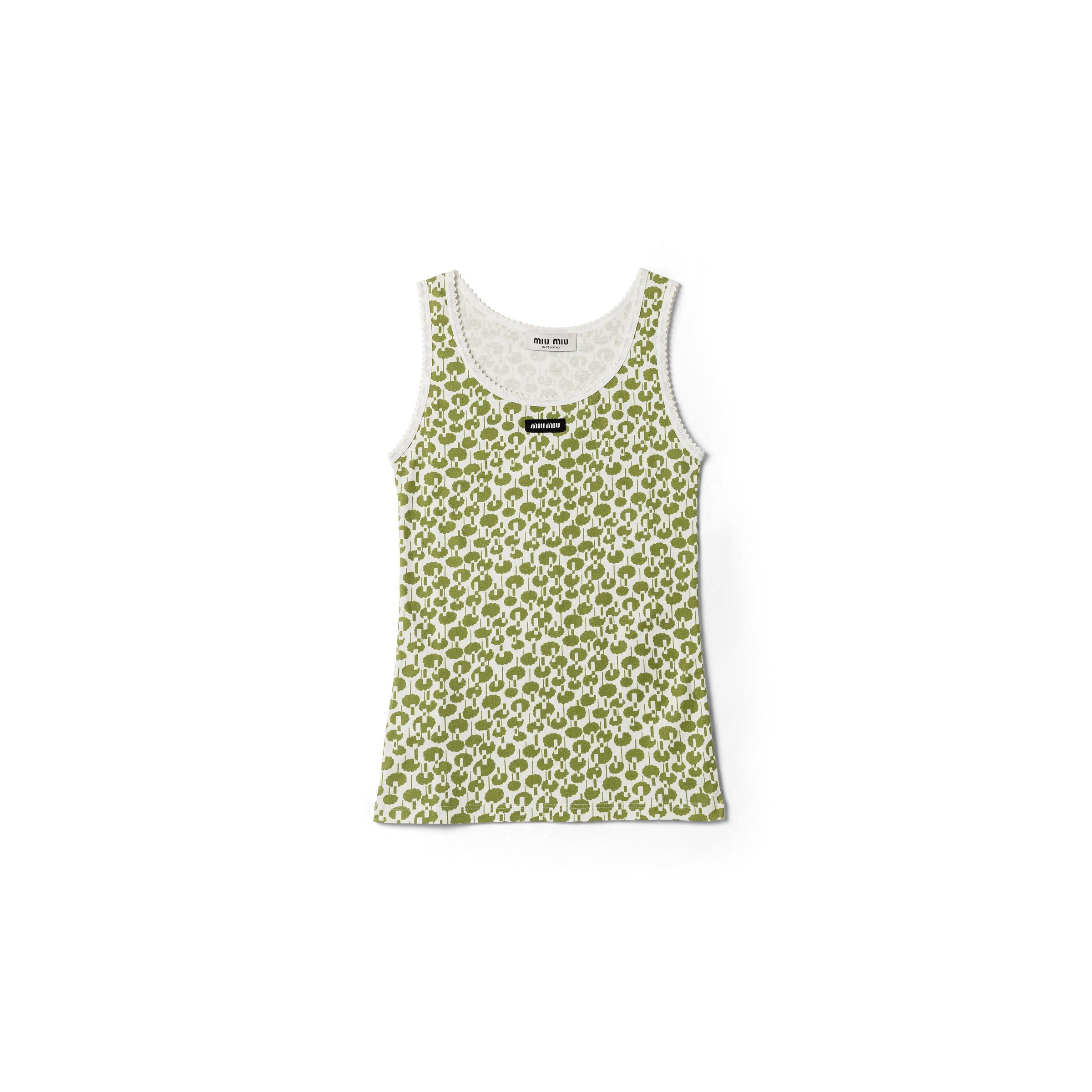 Miu Miu Sleeveless and tank tops for Women | Online Sale up to 33