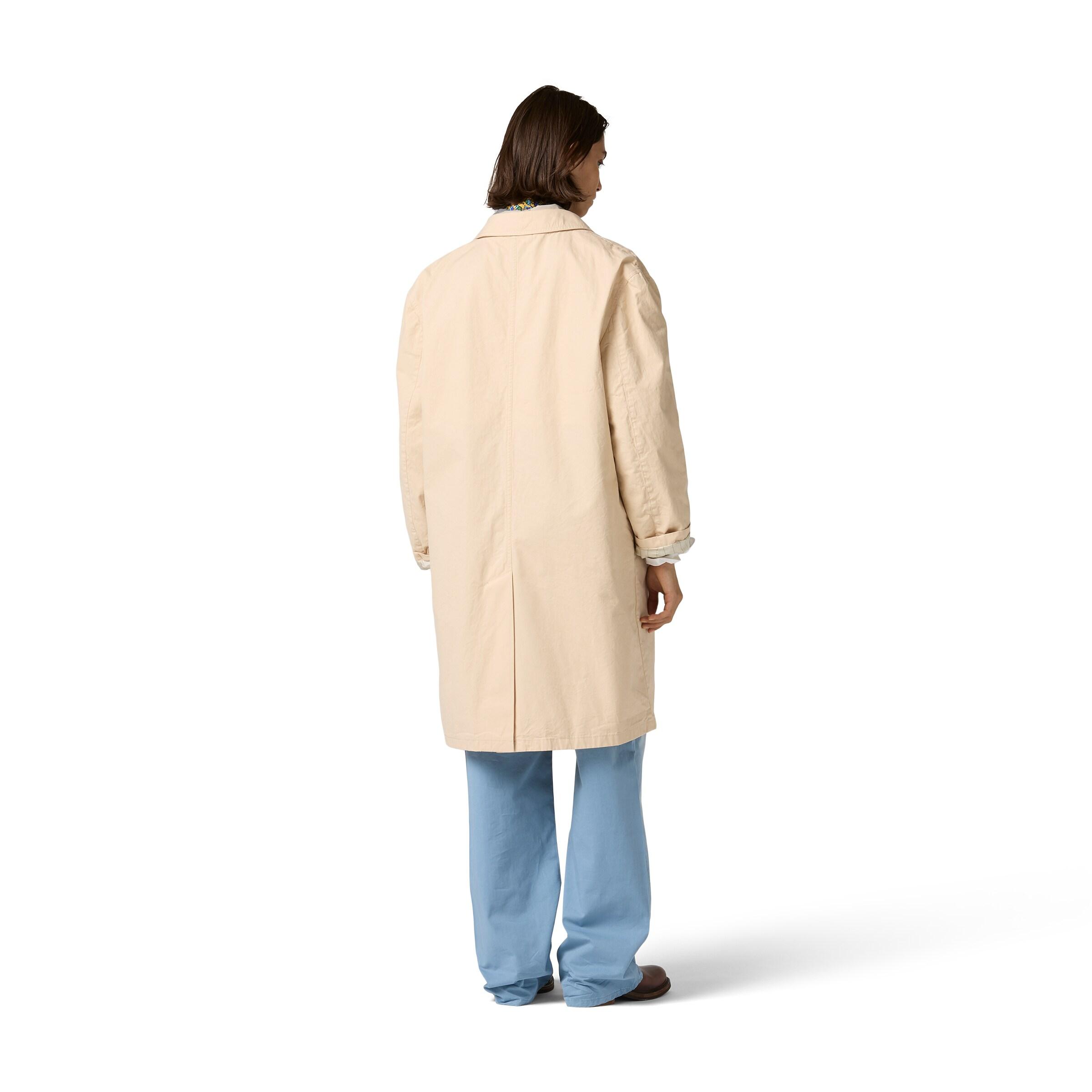 miu miu アイボリー ロングコート Miu Miu Coats for Women | Online Sale up to 44% off | Lyst