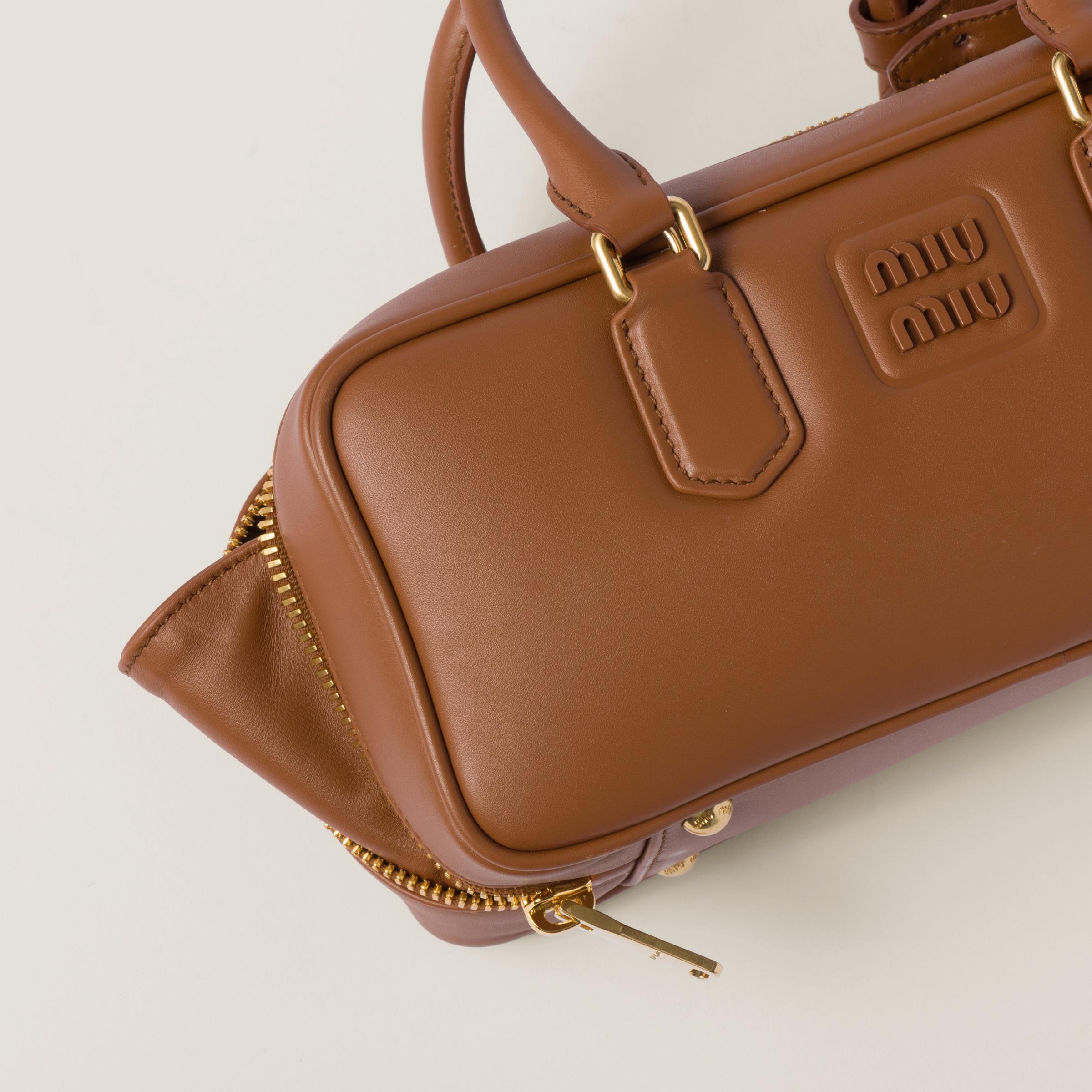 Arcadie leather bag - Collection Collections | Miu Miu