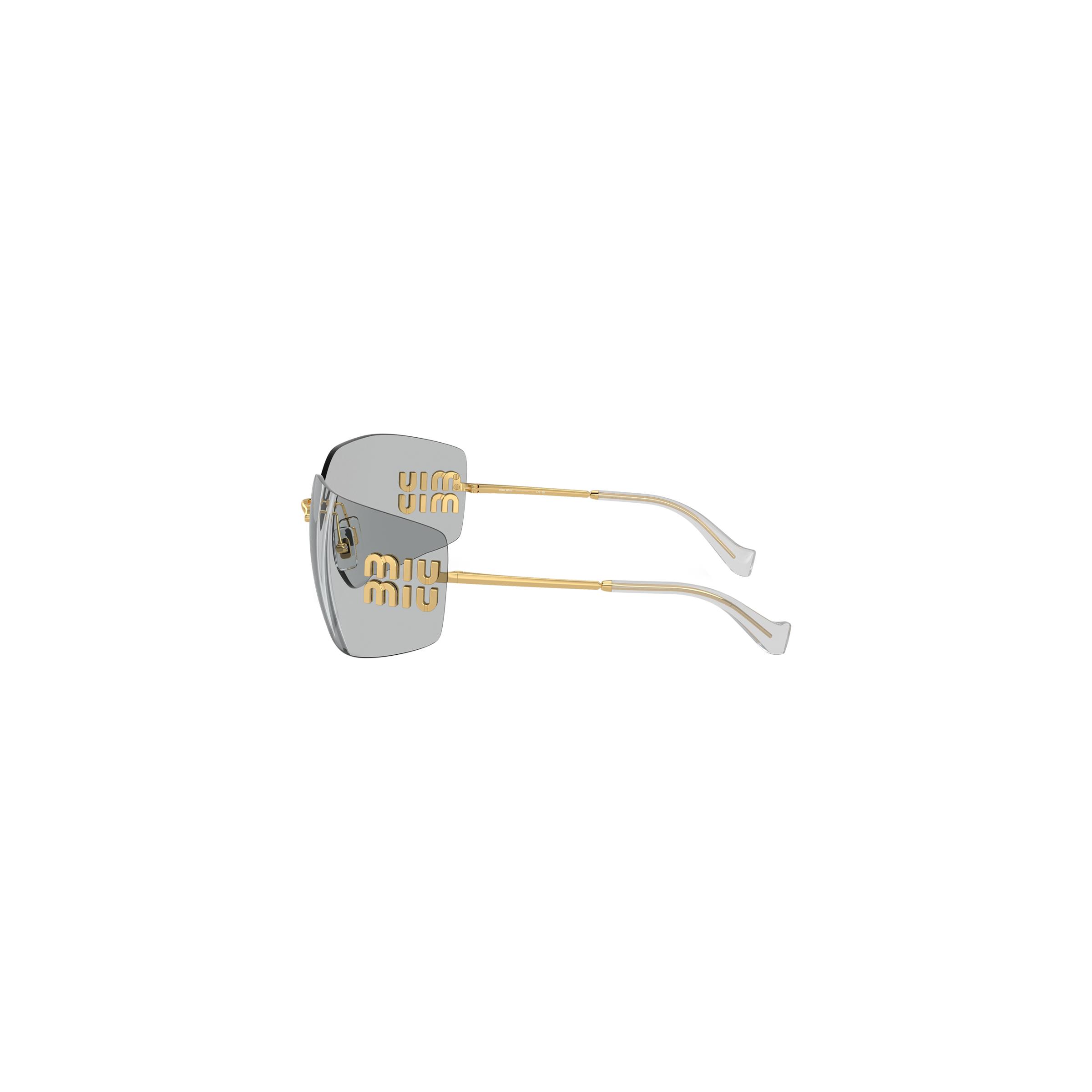 malt Tilintetgøre lukker Miu Miu Runway Sunglasses in White | Lyst