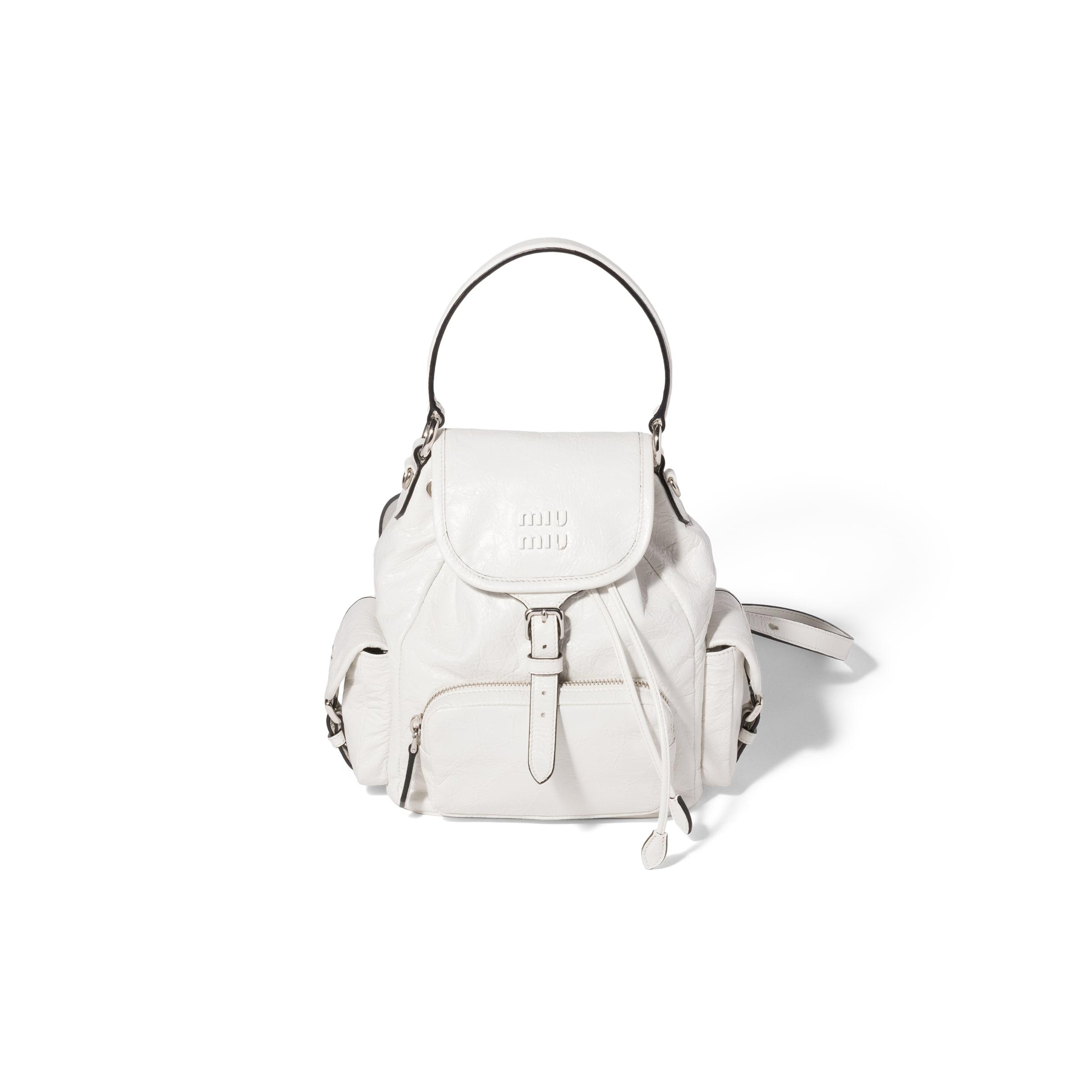 NEW LIL DARLINGS women\'s puffer backpack in white The Puffer Backpack - Off White | Puffer Backpack | Fashion  main image 2