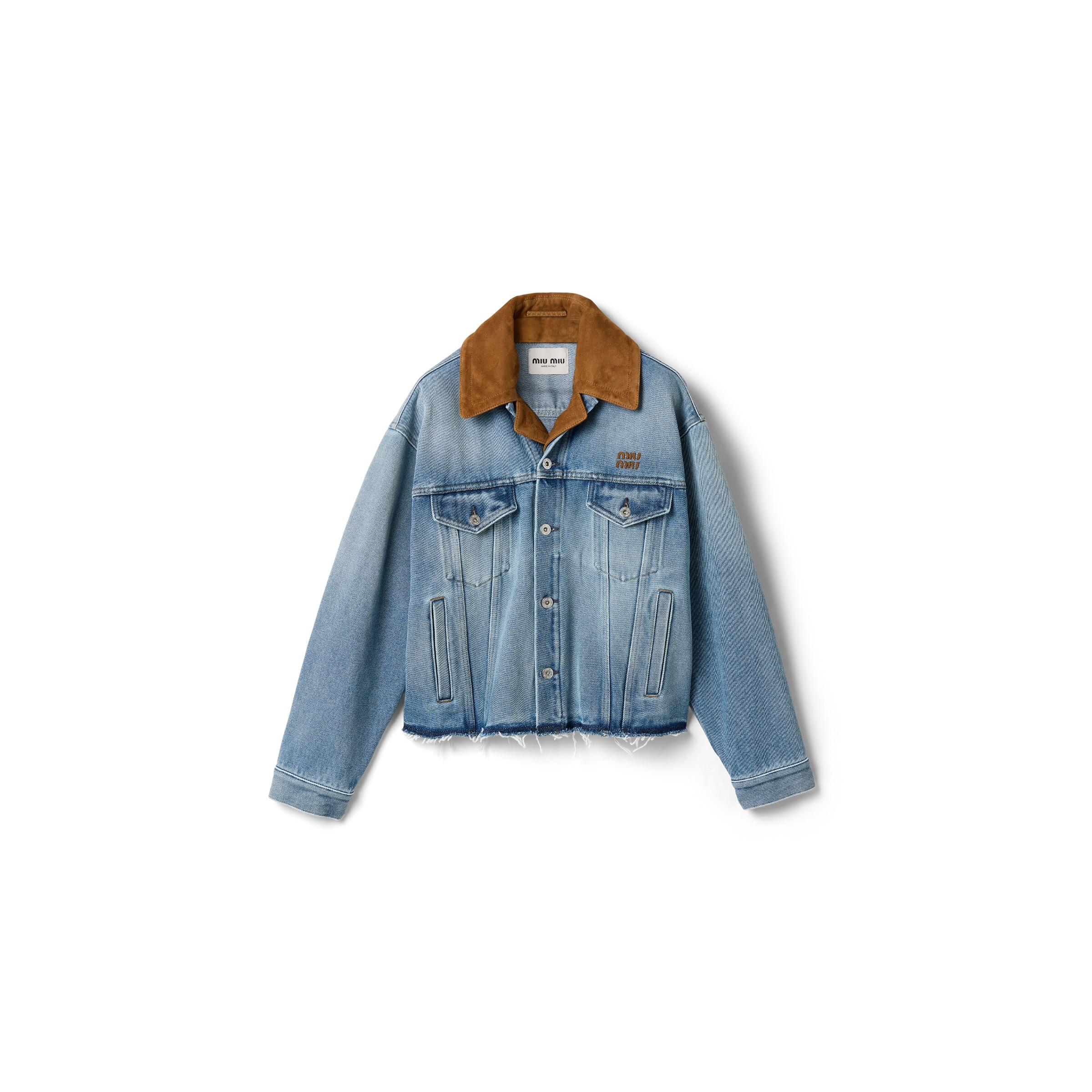 Miu Miu Jean and denim jackets for Women | Online Sale up to 42