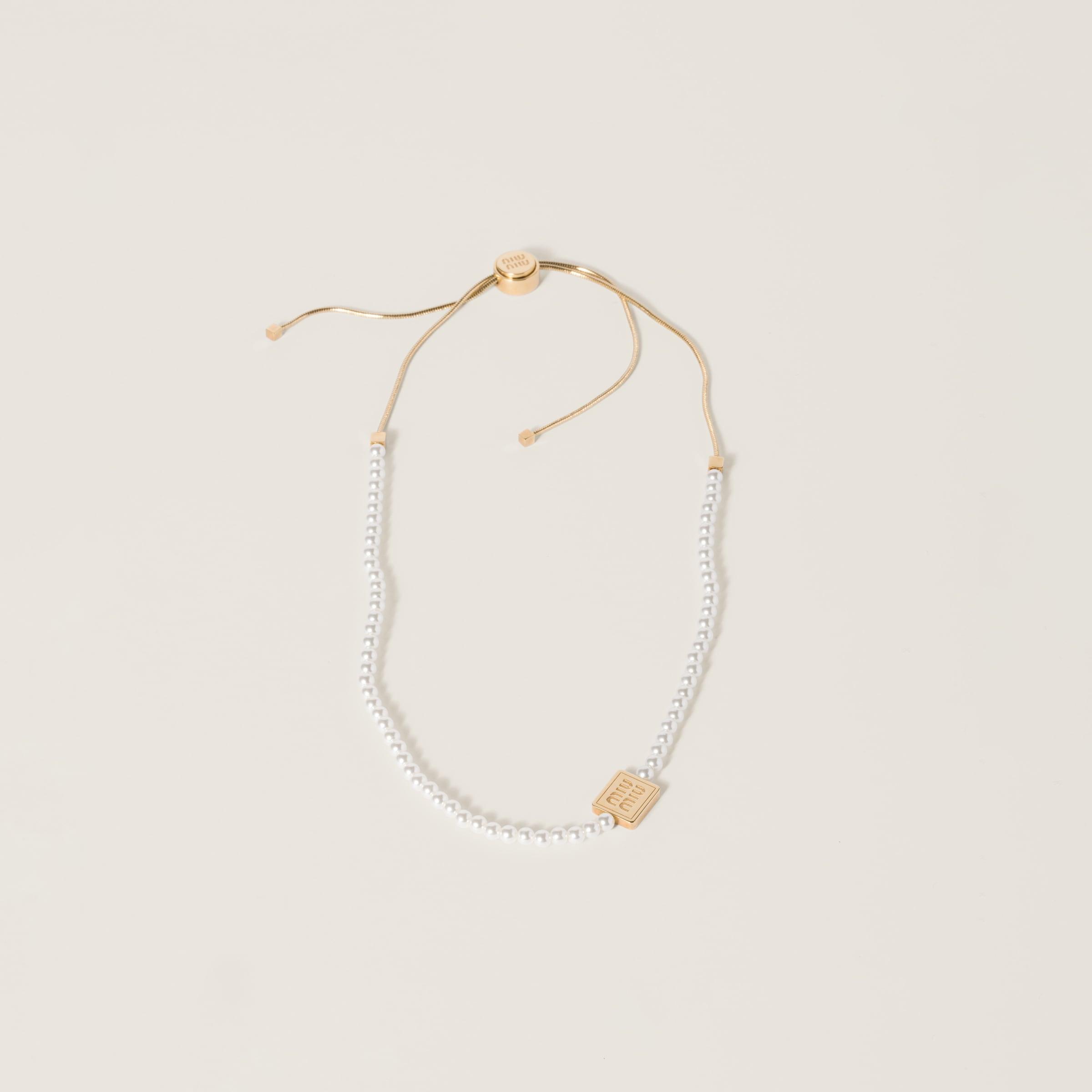 ネックレス・ペンダント MiuMiu NECKLACE (5IB5383L74 F0011) MiuMiu NECKLACE (5IB5383L74 F0011) (MiuMiu/ネックレス