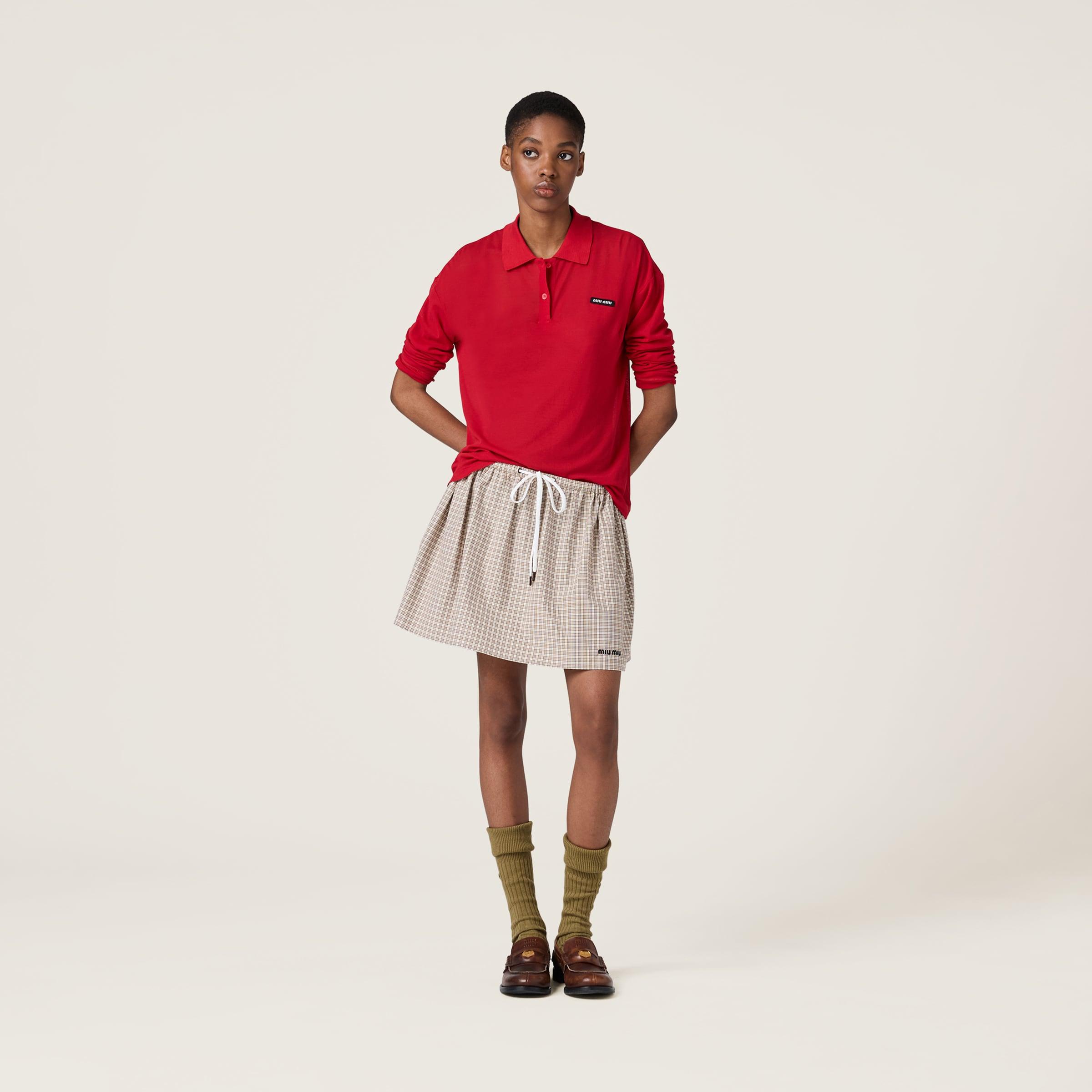 トップス Ribbed jersey polo shirt Ribbed polo | Le 31 | | Simons