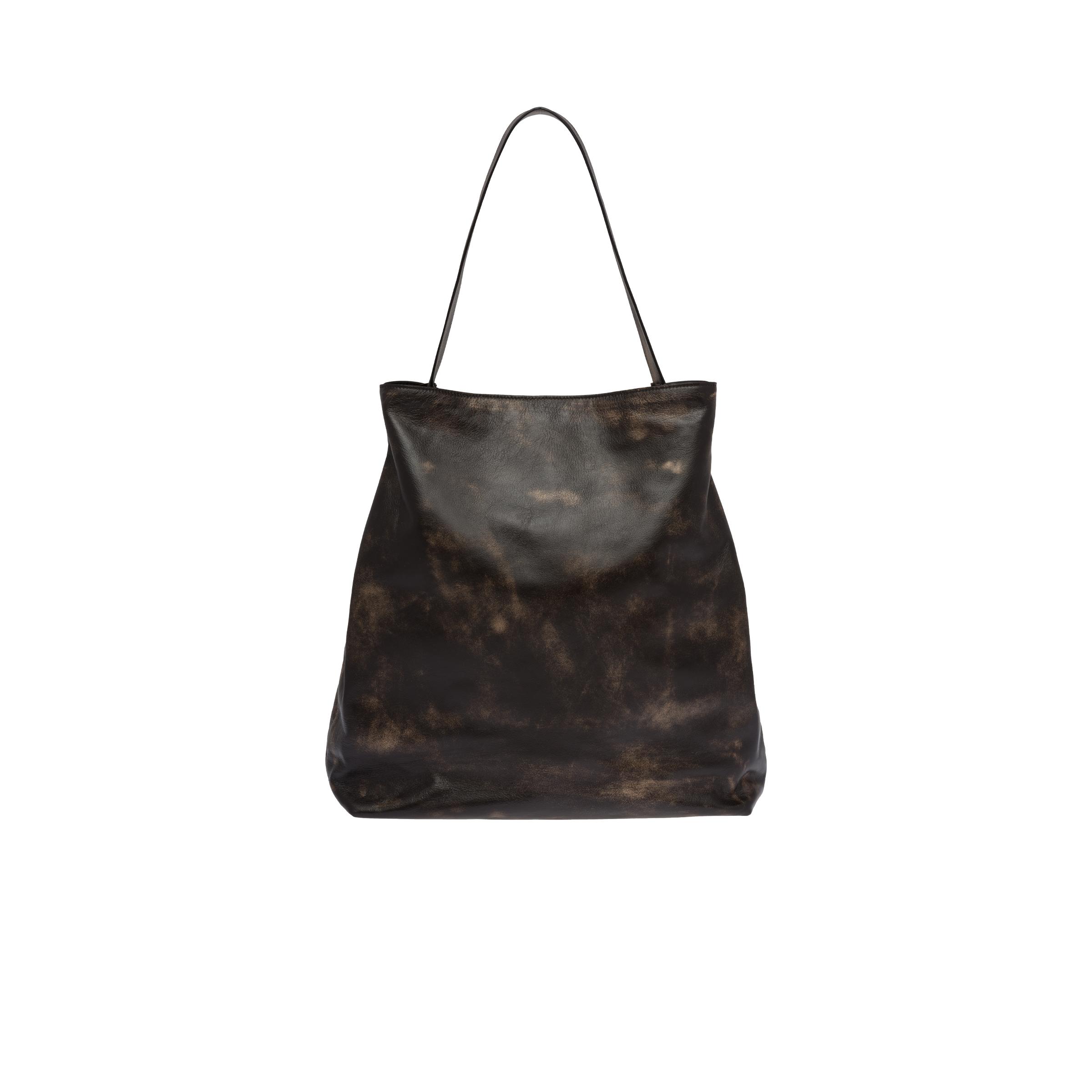 Miu Miu Matelassé Leather Shoulder Bag in Metallic