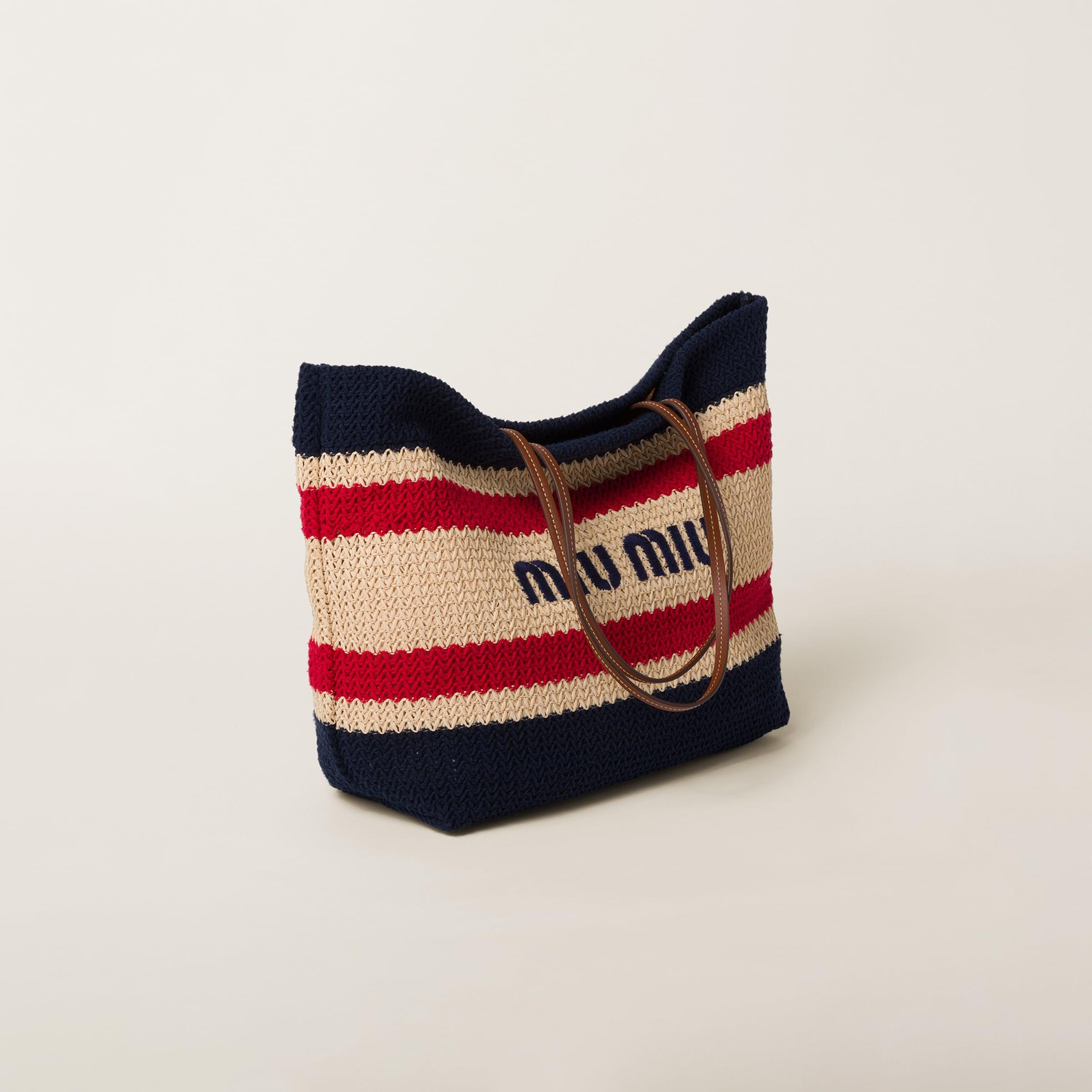 Miu miu woven bag hotsell
