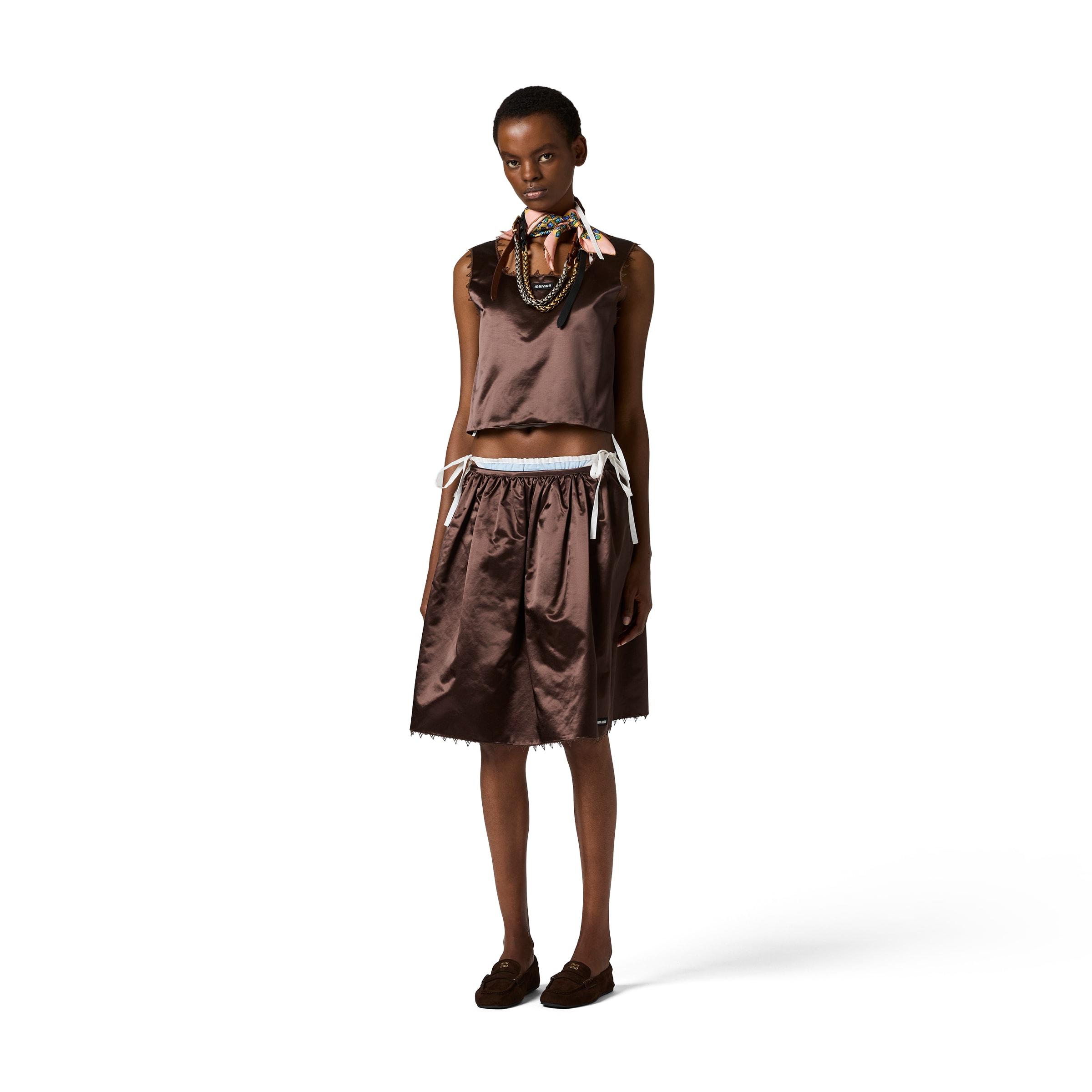 Miu Miu Sleeveless and tank tops for Women | Online Sale up to 34