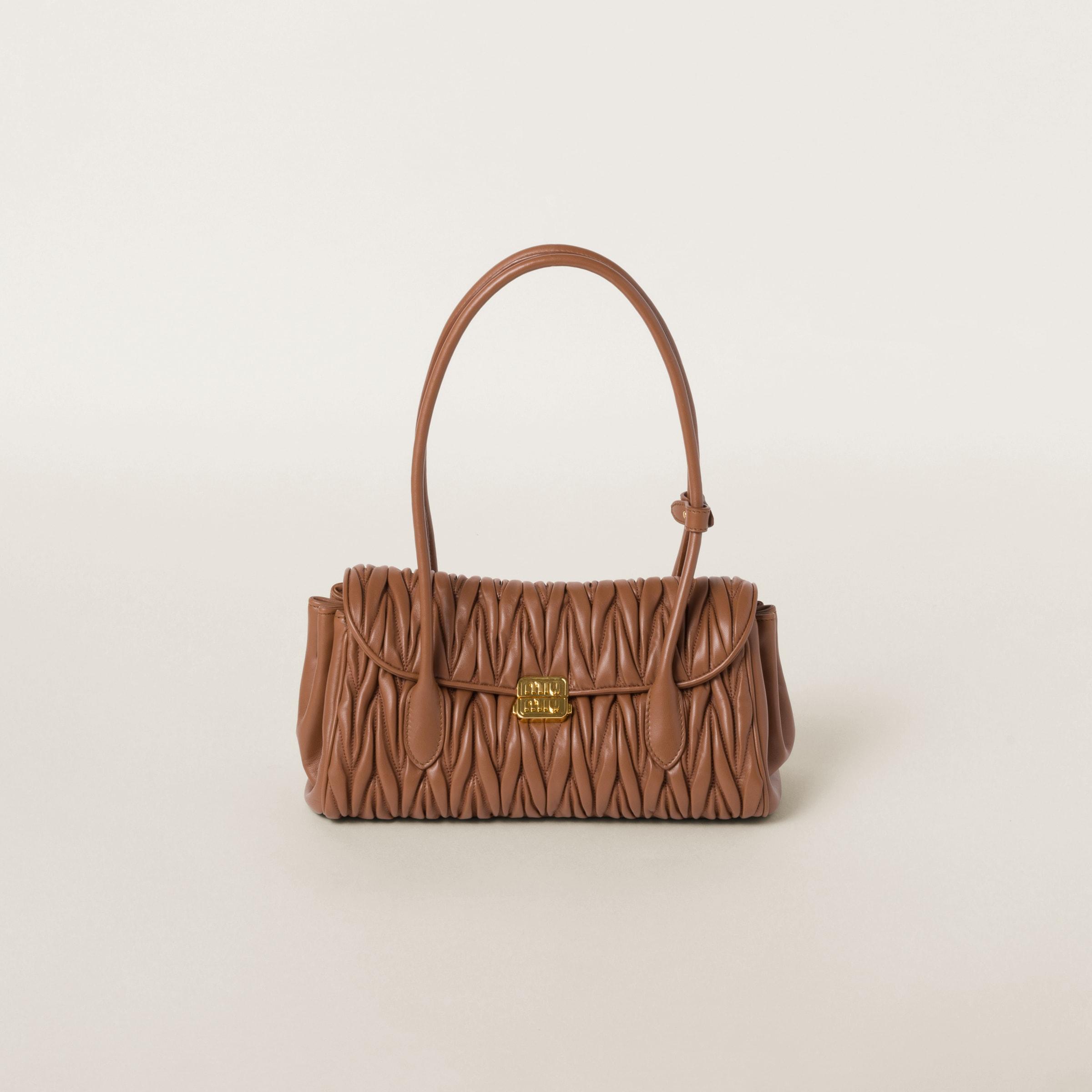 Matelassé Bag Miu Miu MatelassÃ© Mini Bag Miu Miu Wander Matelassé