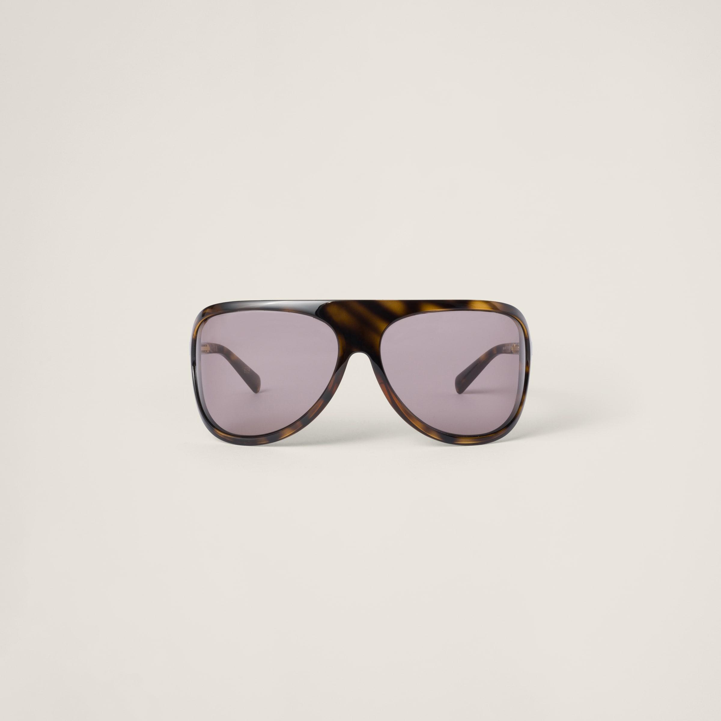 Miu Miu Miu Enigme Sunglasses | Lyst