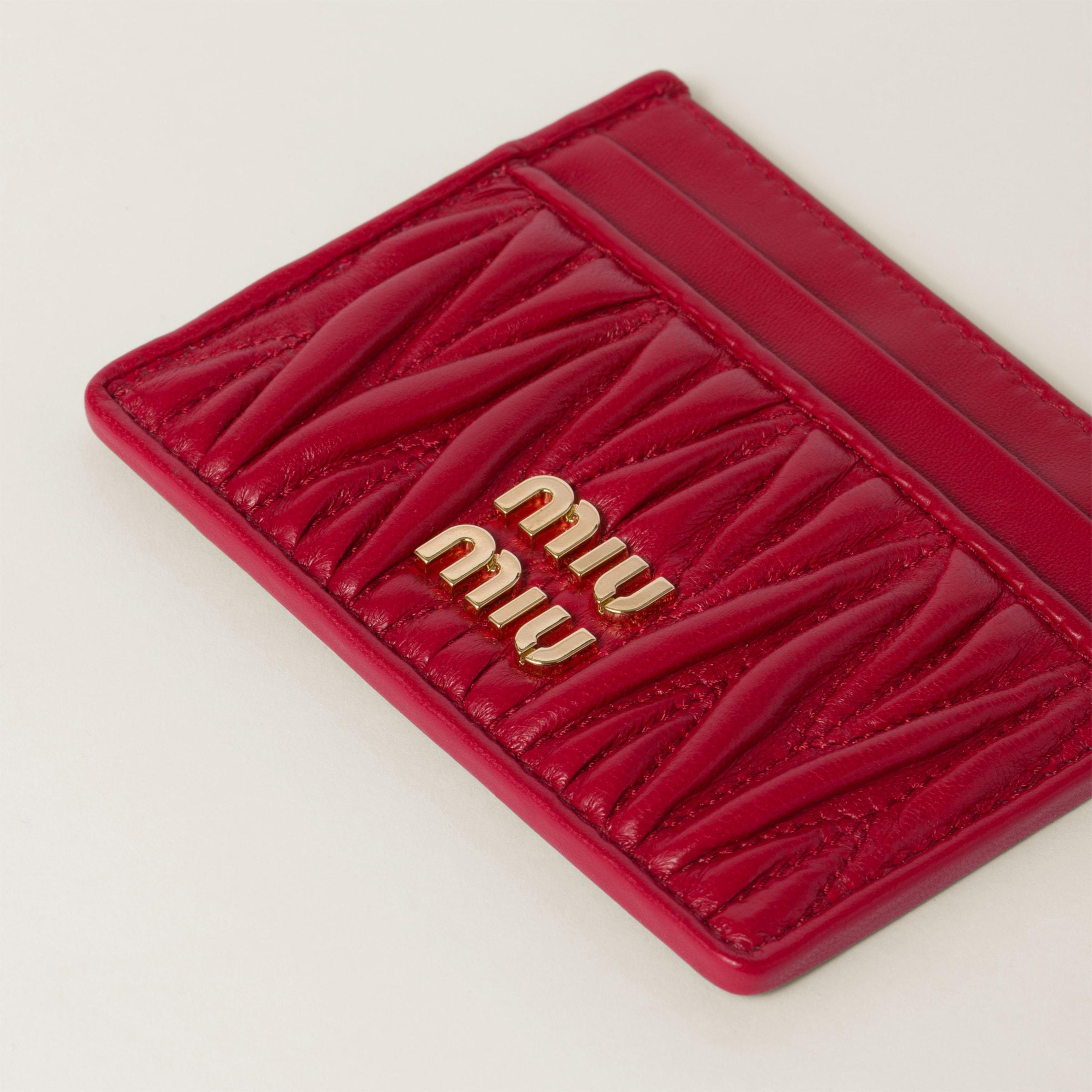 Miu miu card holder sale hotsell