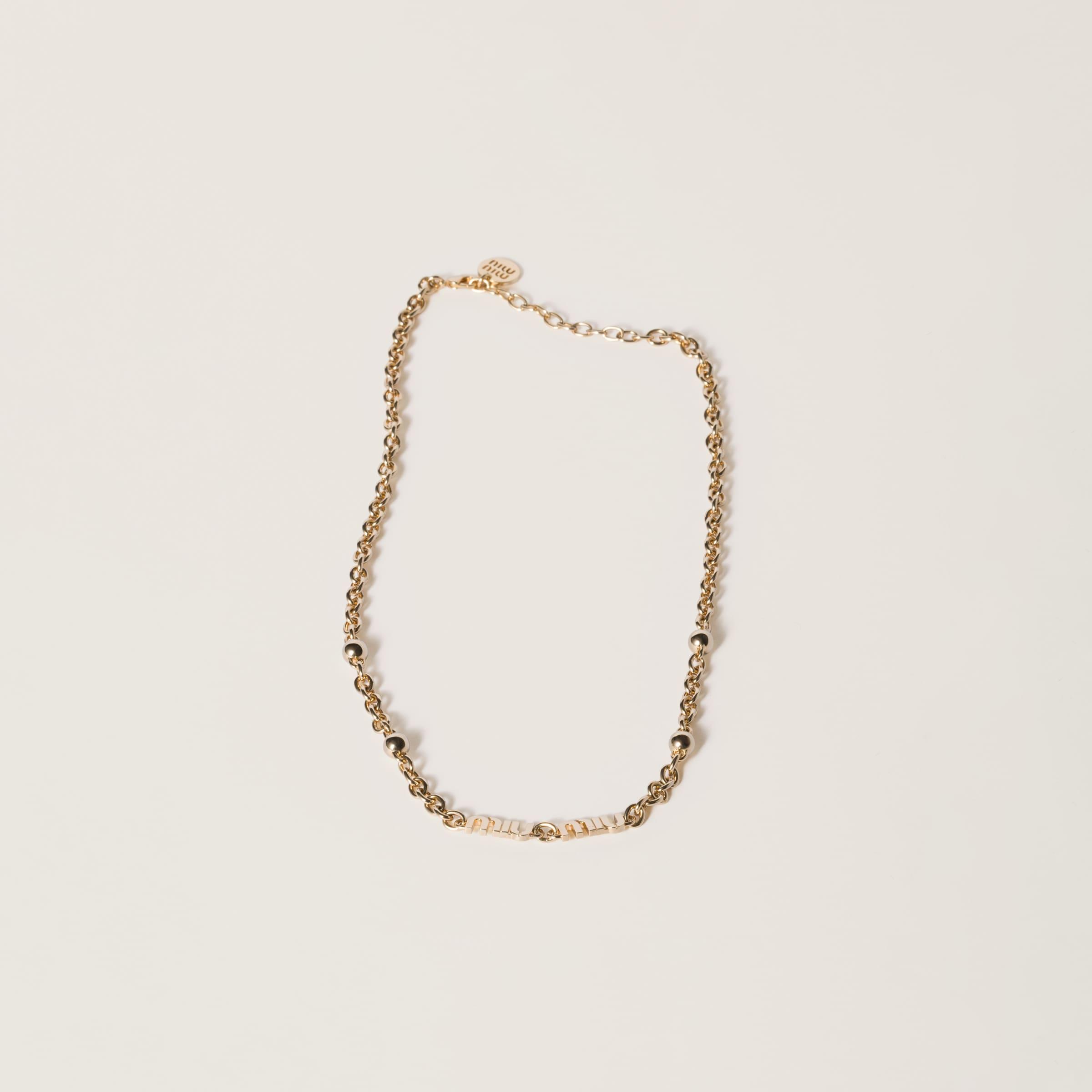 Miu Miu Necklaces for Women | Online Sale up to 33% off | Lyst