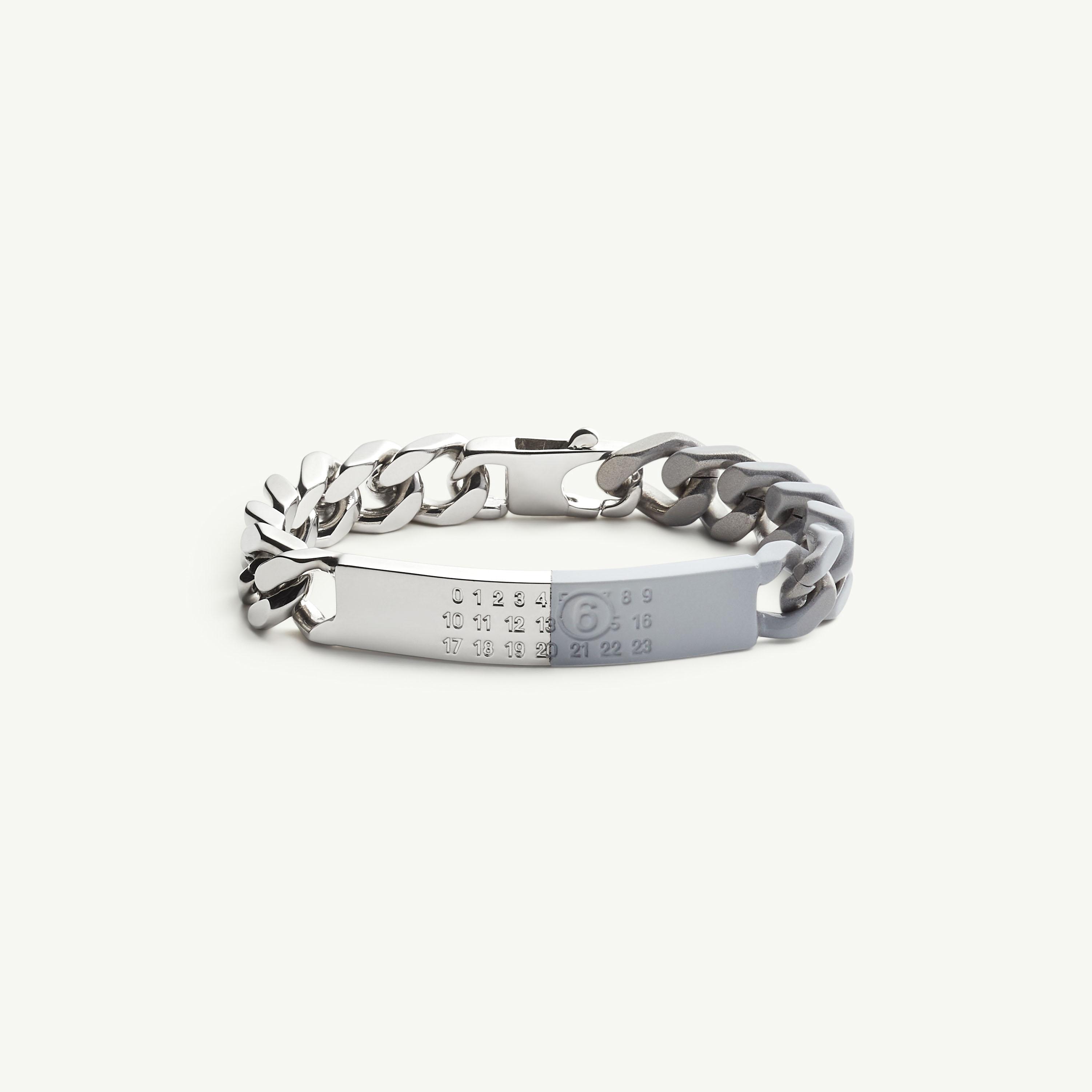 MM6 by Maison Margiela Chain Bracelet in White | Lyst UK
