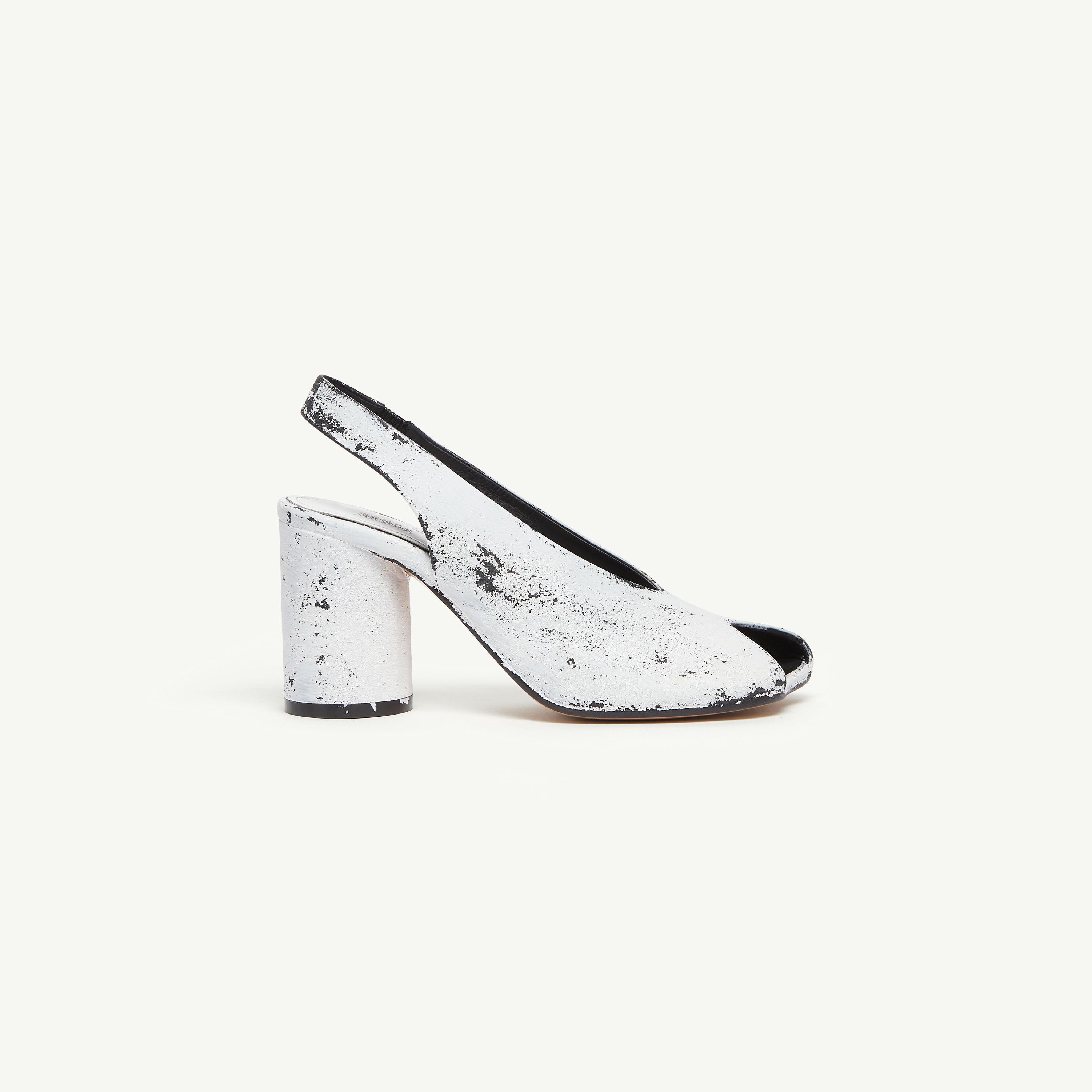 美品】MM6 Maison Martin Margiela パンプス ホワイト