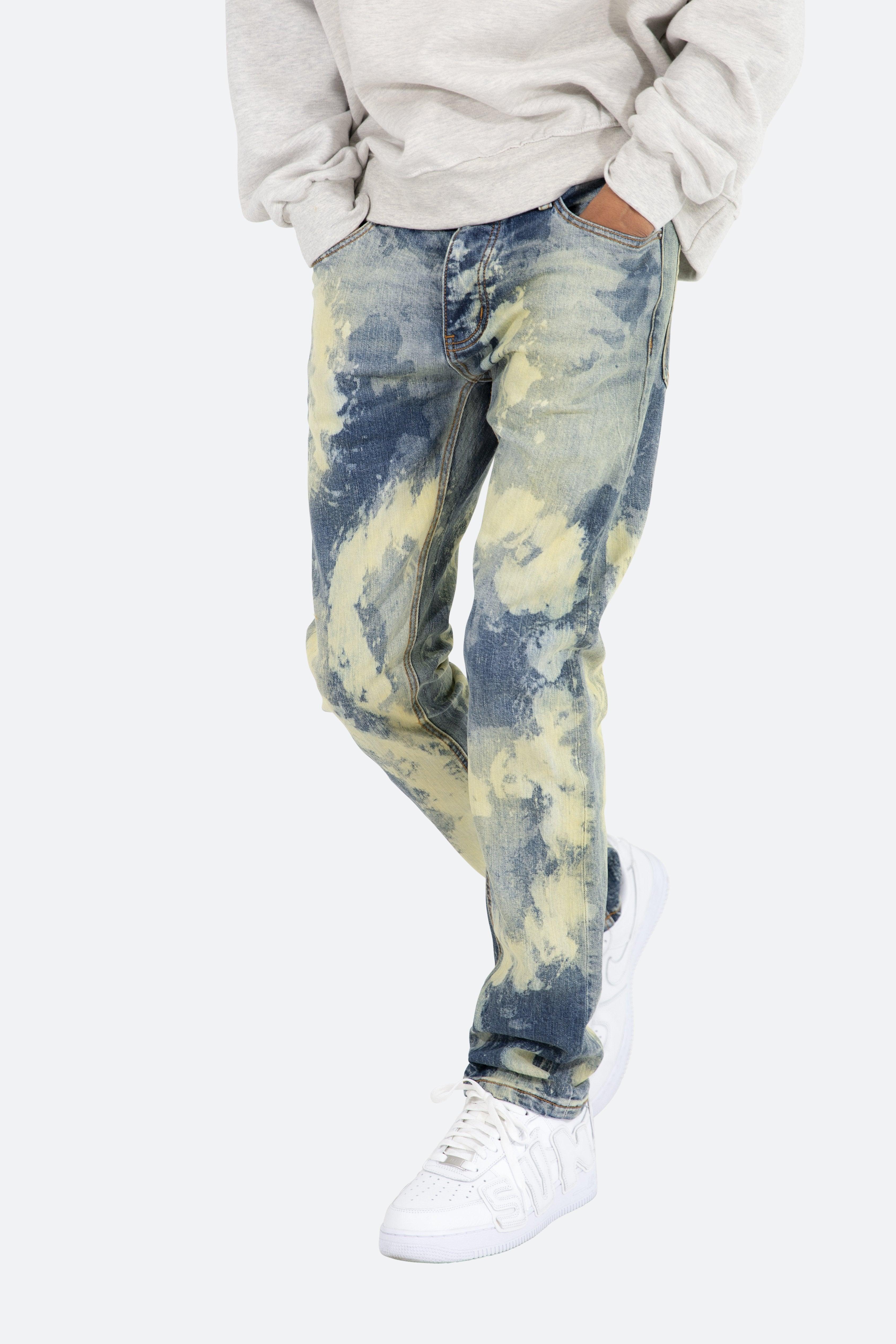 MNML D109 Acid Straight Denim in Blue for Men | Lyst