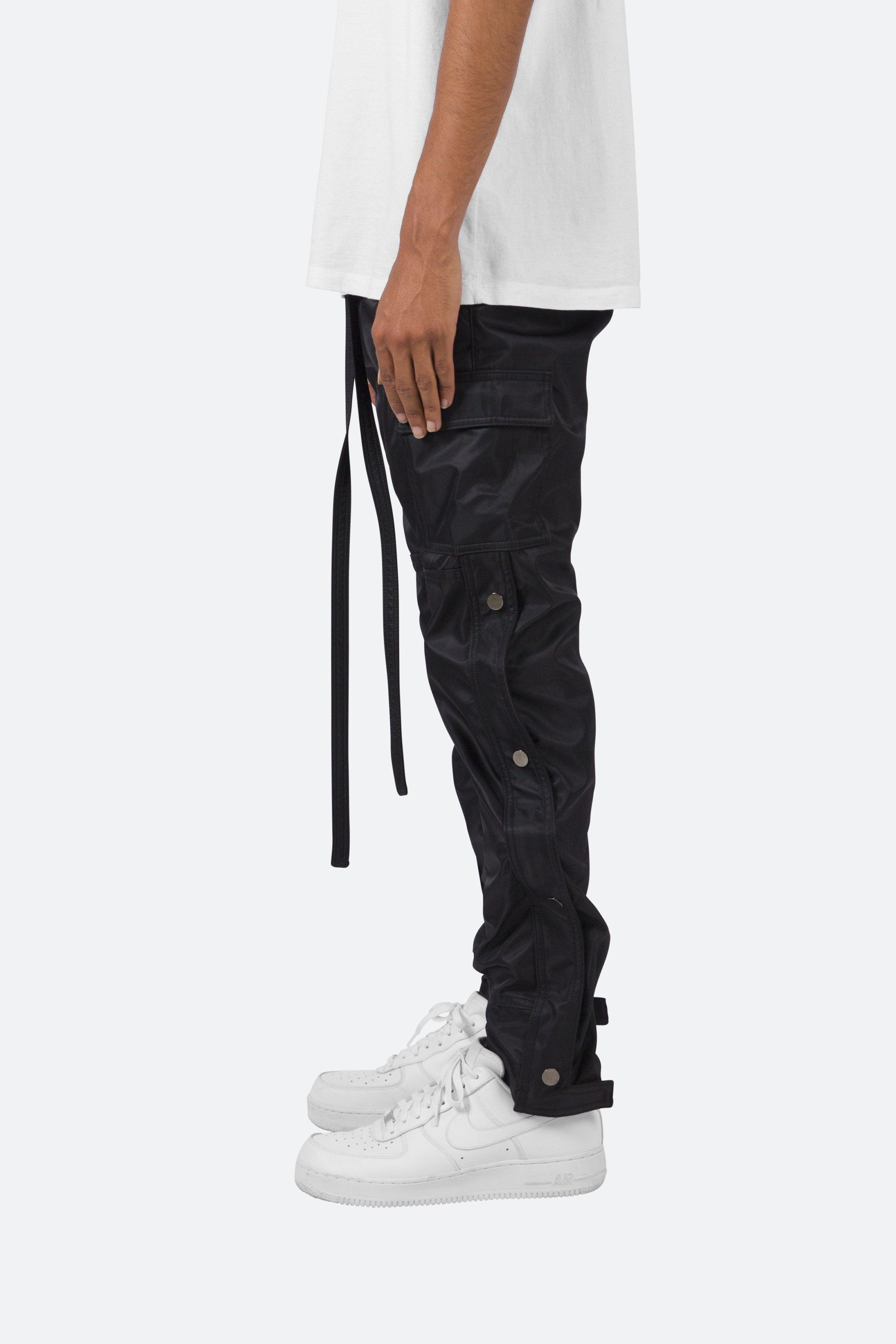 MNML Snap Zipper Ii Cargo Pants in Black for Men | Lyst