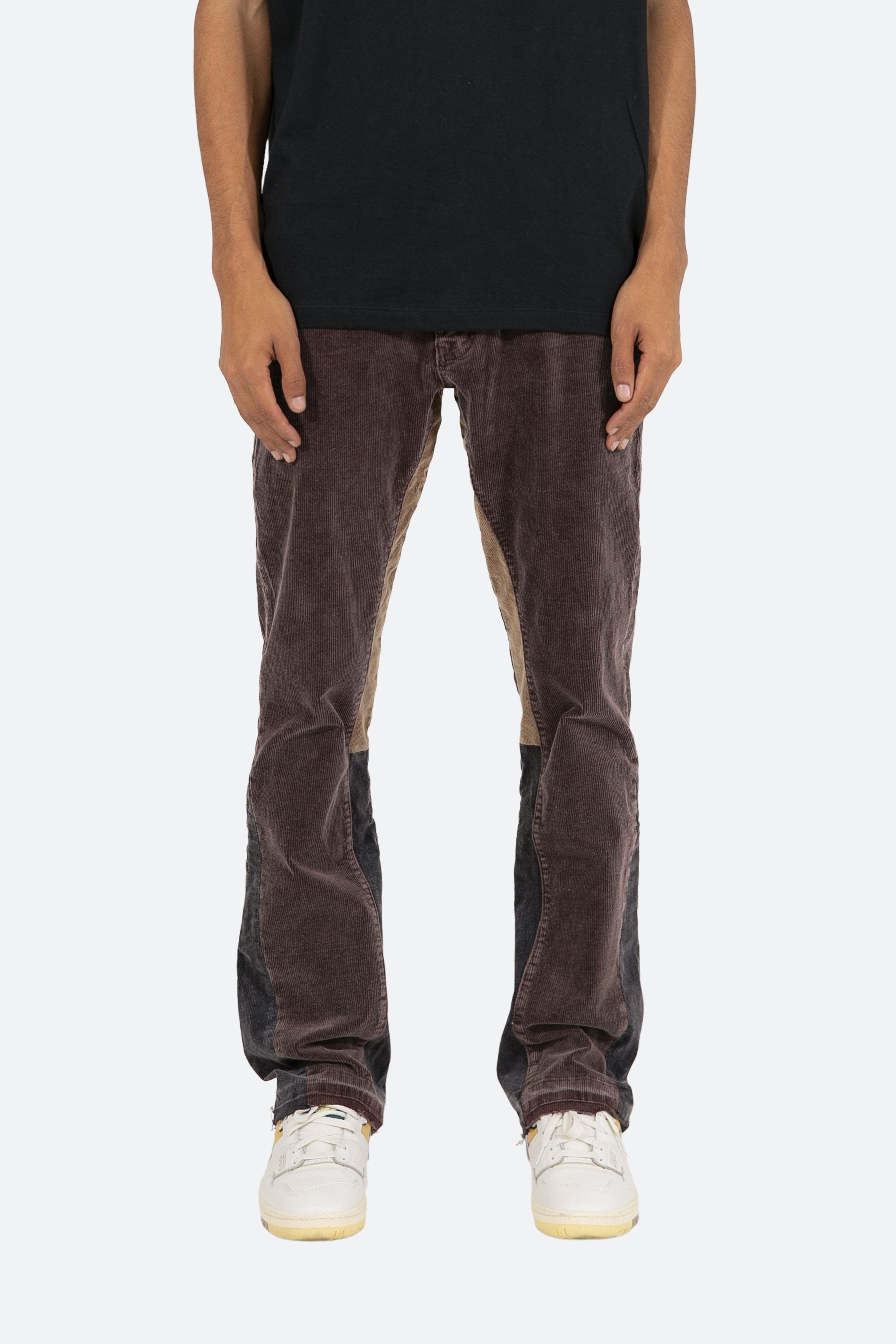 MNML B356 Corduroy Flare Pants in Brown for Men | Lyst
