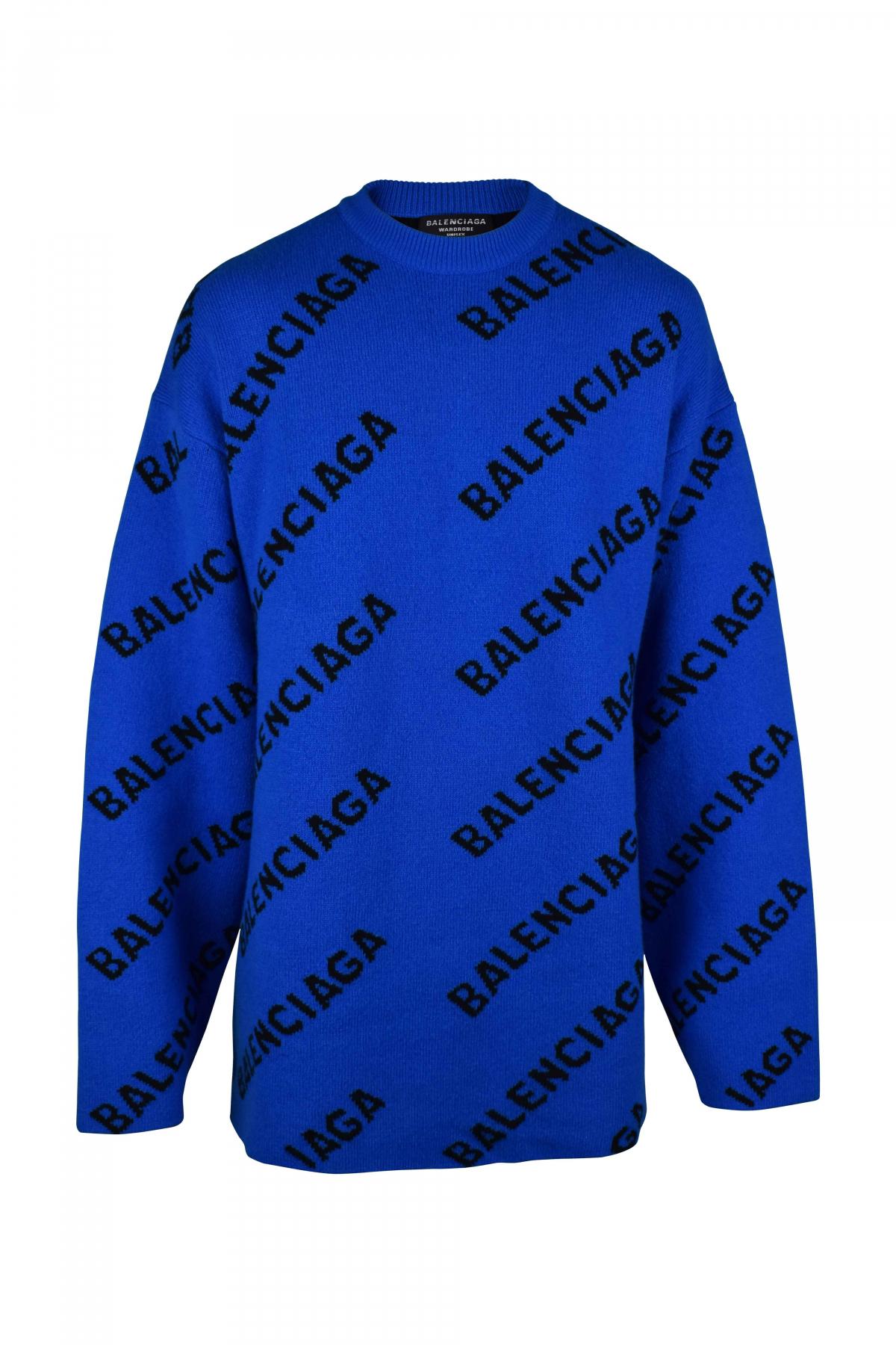 Balenciaga sweater blau Clearance