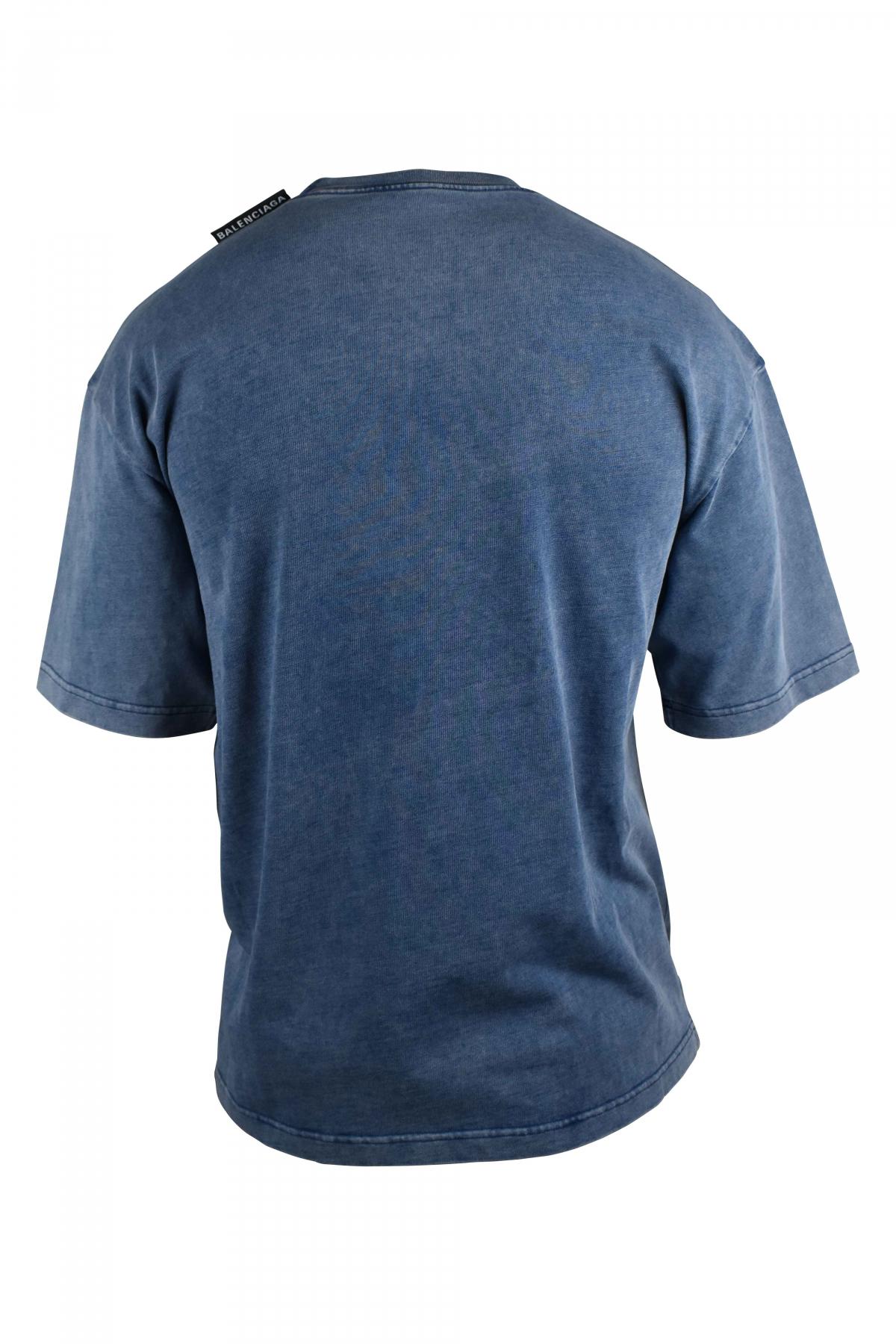 Balenciaga T-shirt in Blue for Men | Lyst