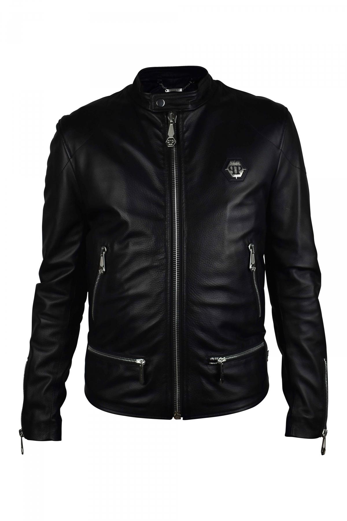 Jacket Abbigliamento Uomo Philipp Plein Biker Jacket Philipp Plein