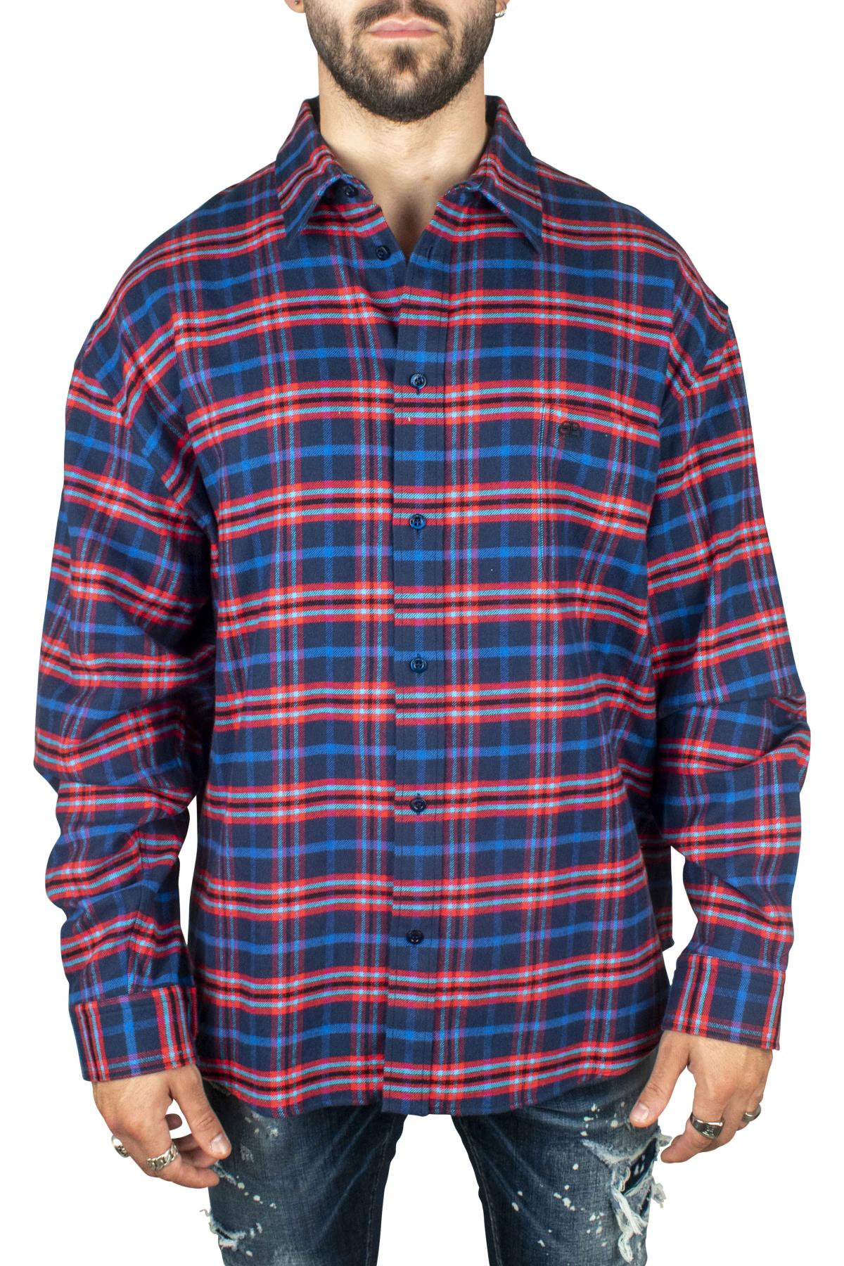 Balenciaga flannel shirt shop