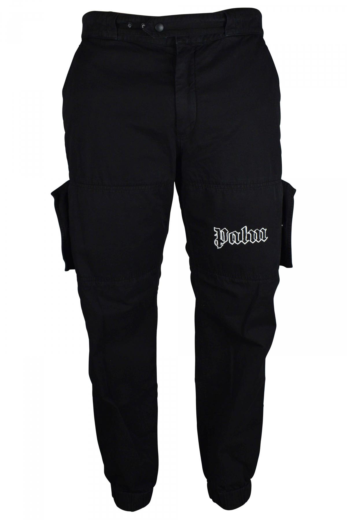 Palm Angels Corduroy Cargo Pants Brown Black