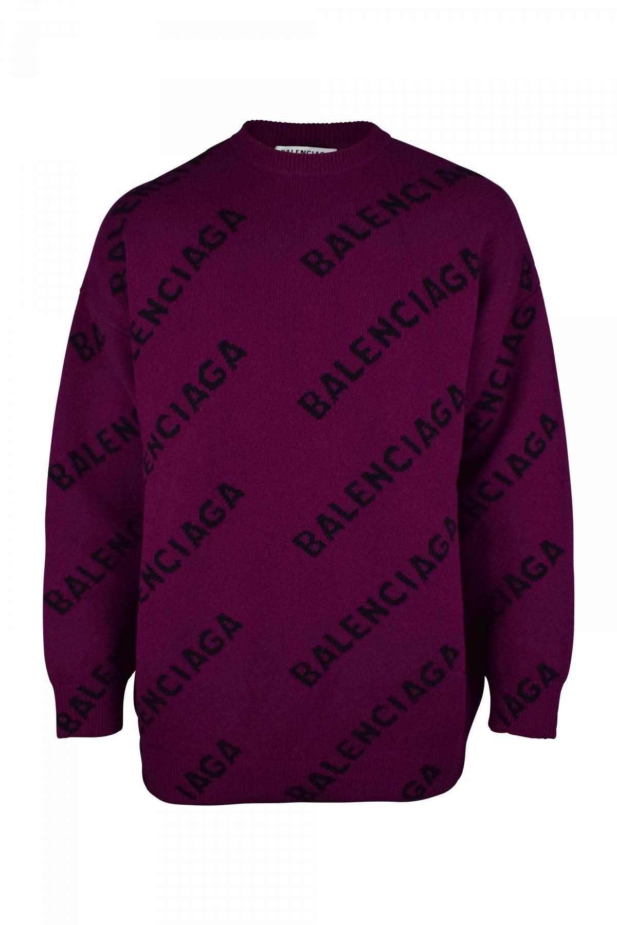 Balenciaga Sweater in Purple for Men | Lyst