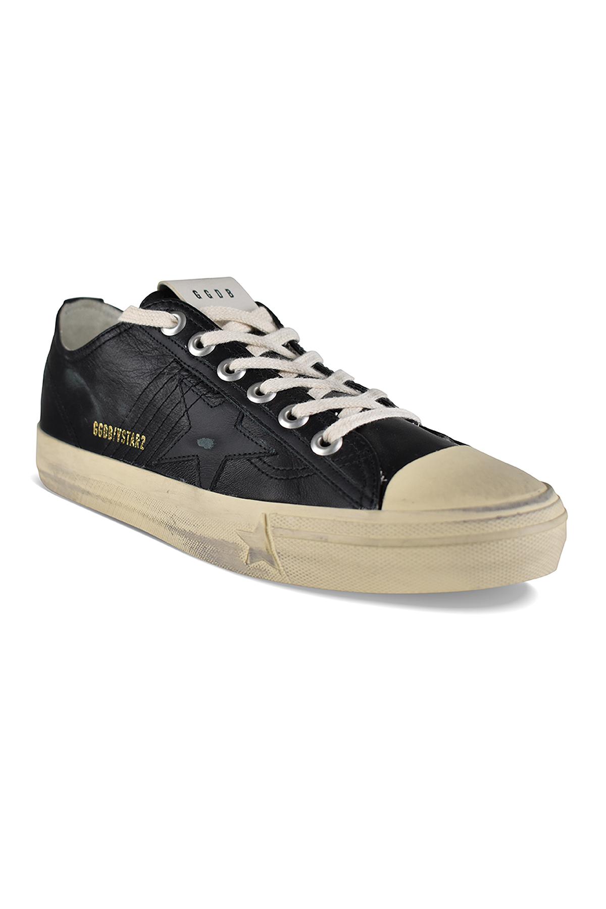 Golden Goose Deluxe Brand Vstar Sneakers in Black for Men Lyst UK