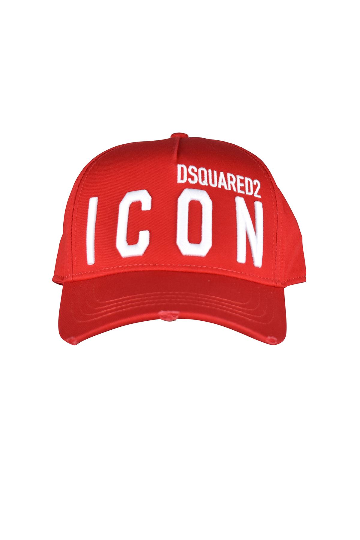 DSquared² Icon Cap in Red for Men | Lyst