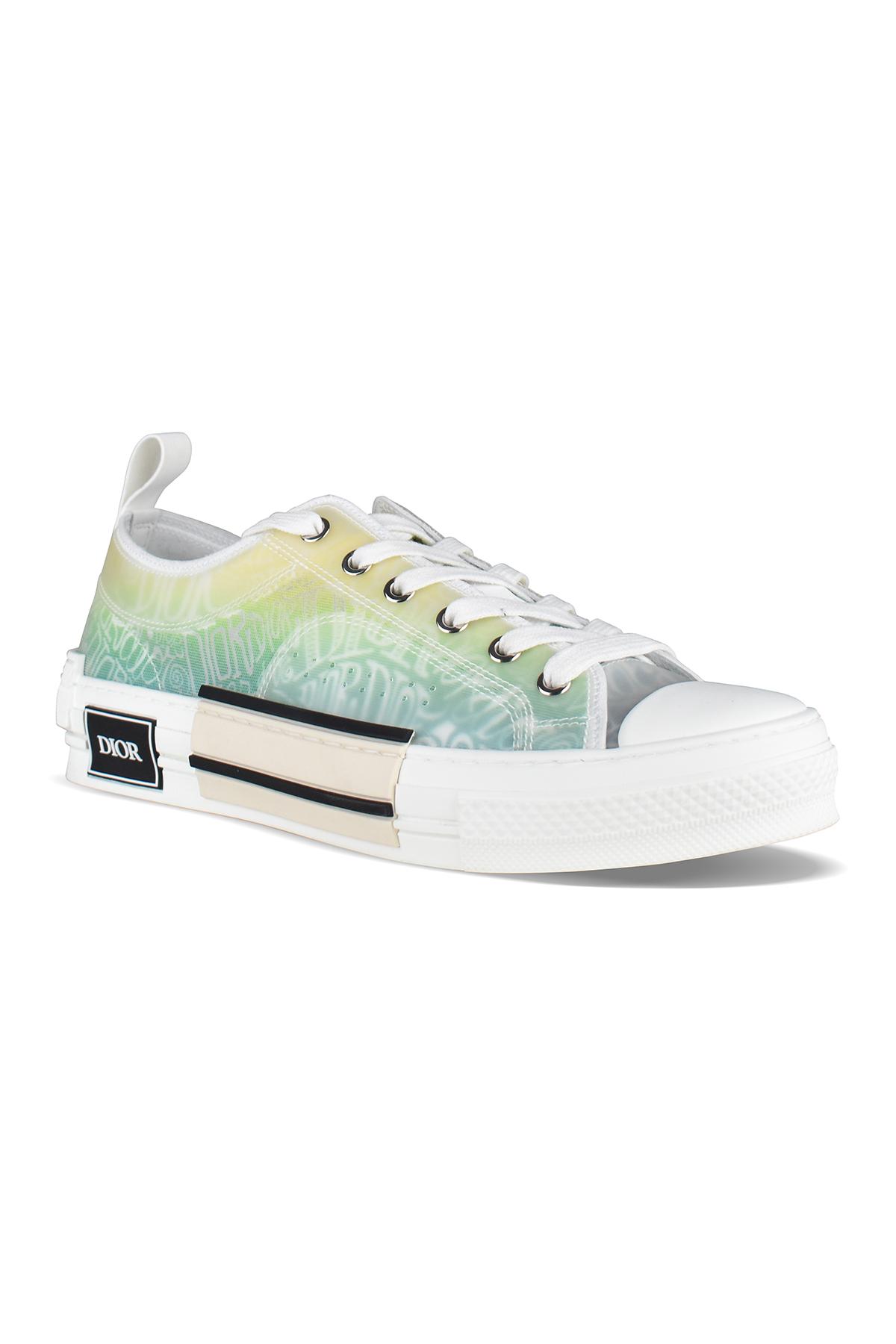Dior B23 Sneakers in Green for Men | Lyst