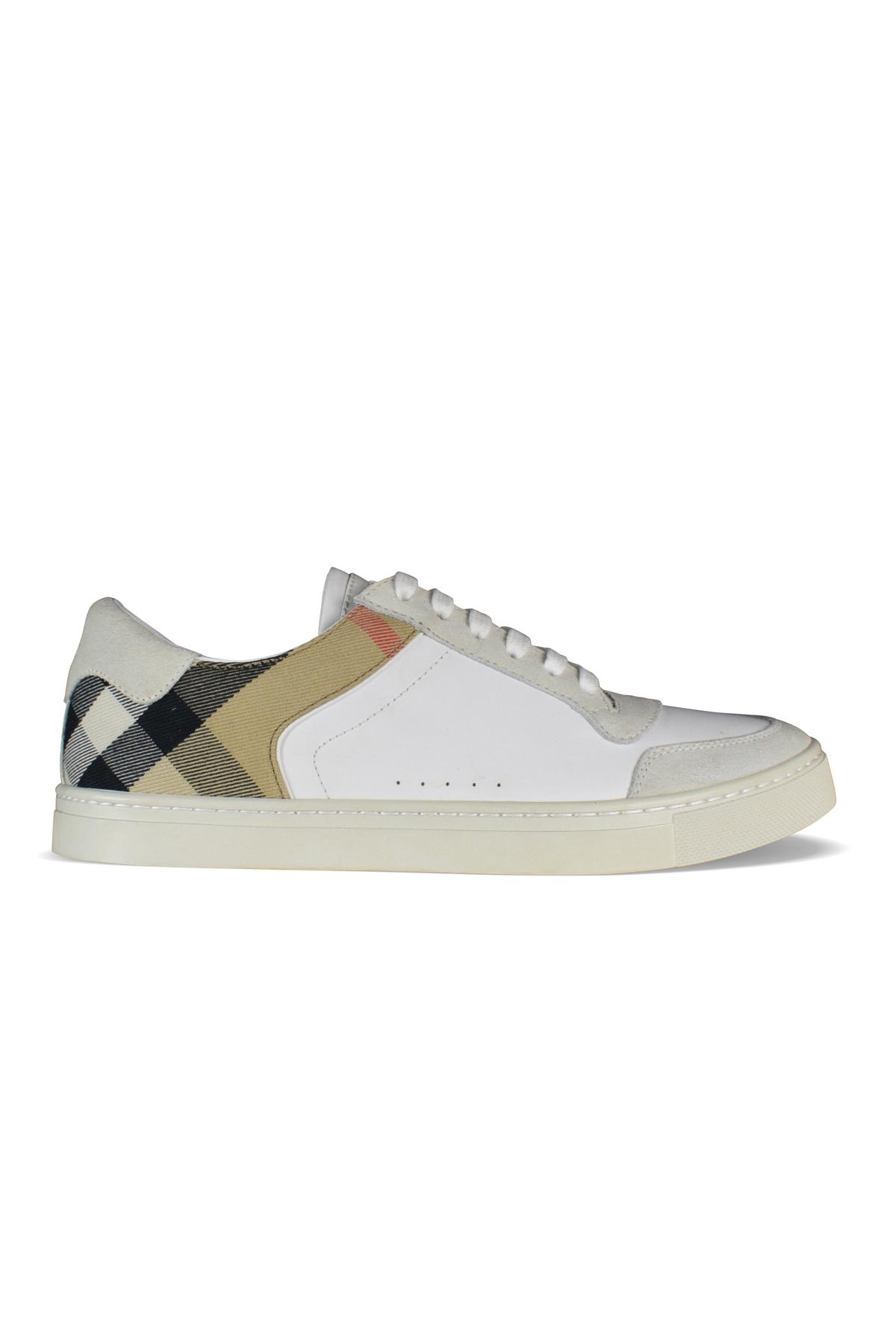 burberry white sneakers womens