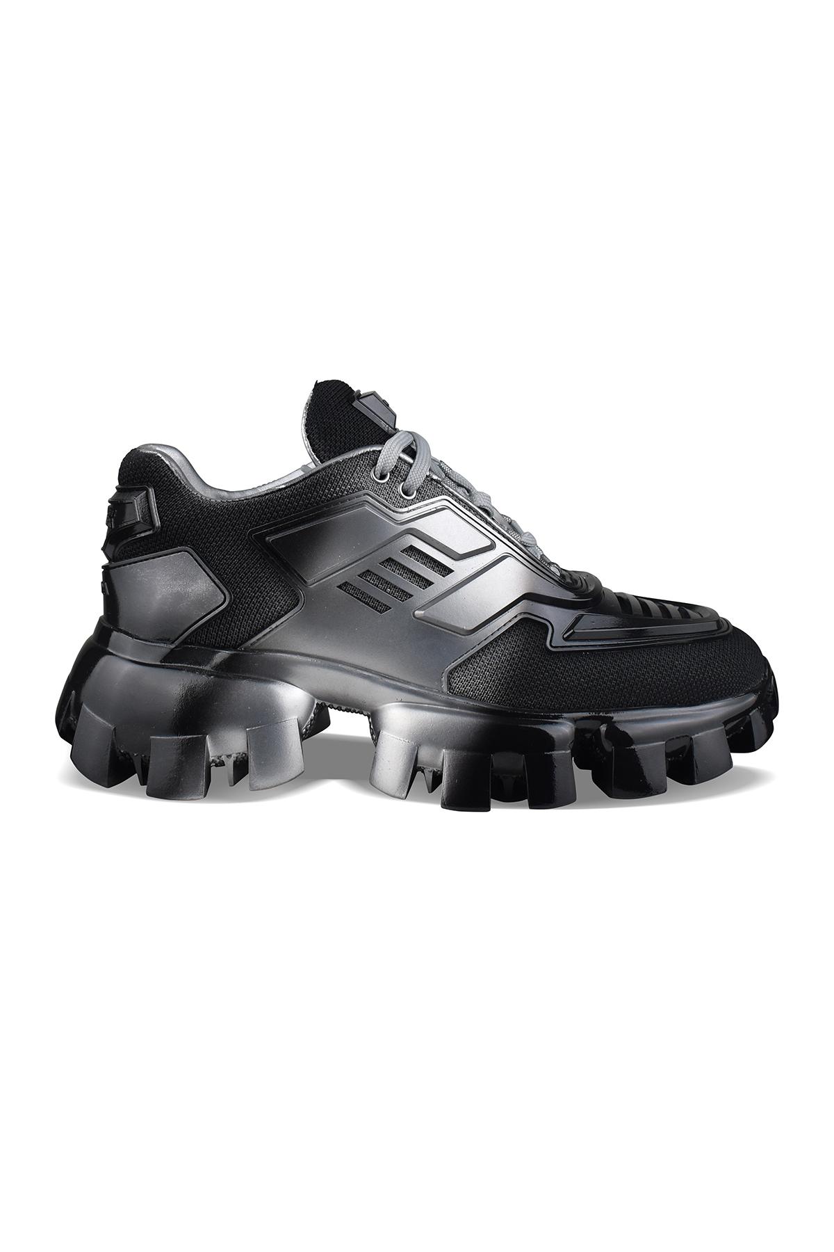 Prada Cloudbust Thunder Sneakers in Black | Lyst