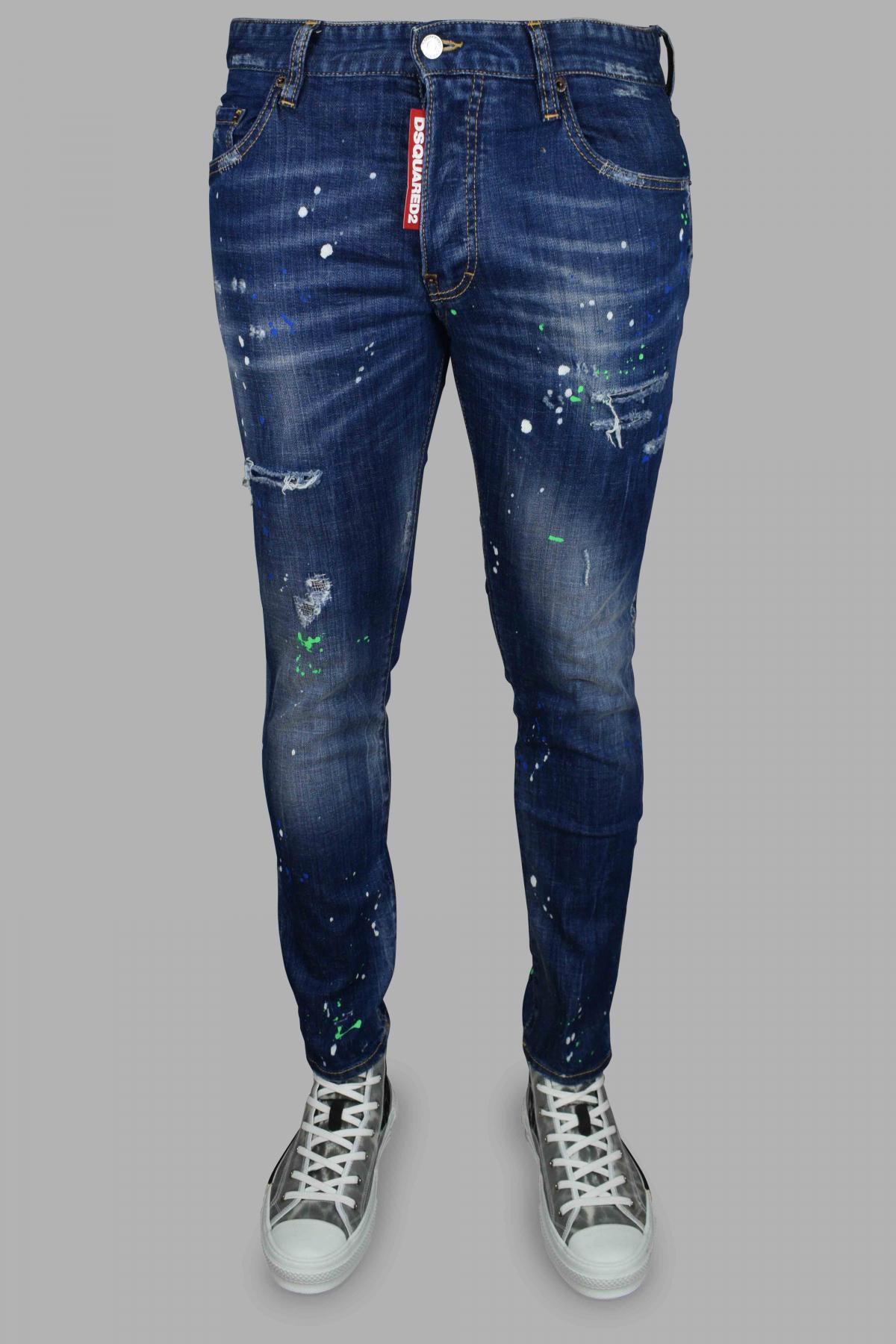 DSquared² Skater Jean in Blue for Men | Lyst