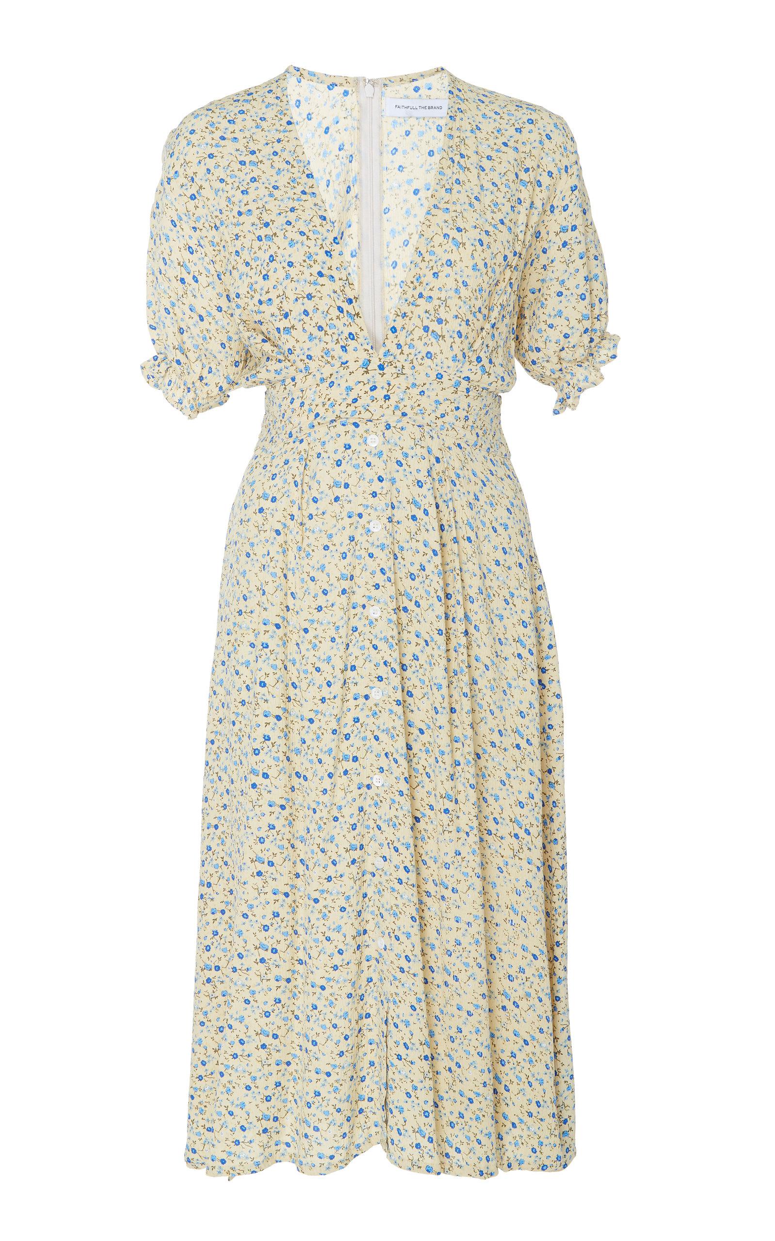 faithfull the brand farah midi dress
