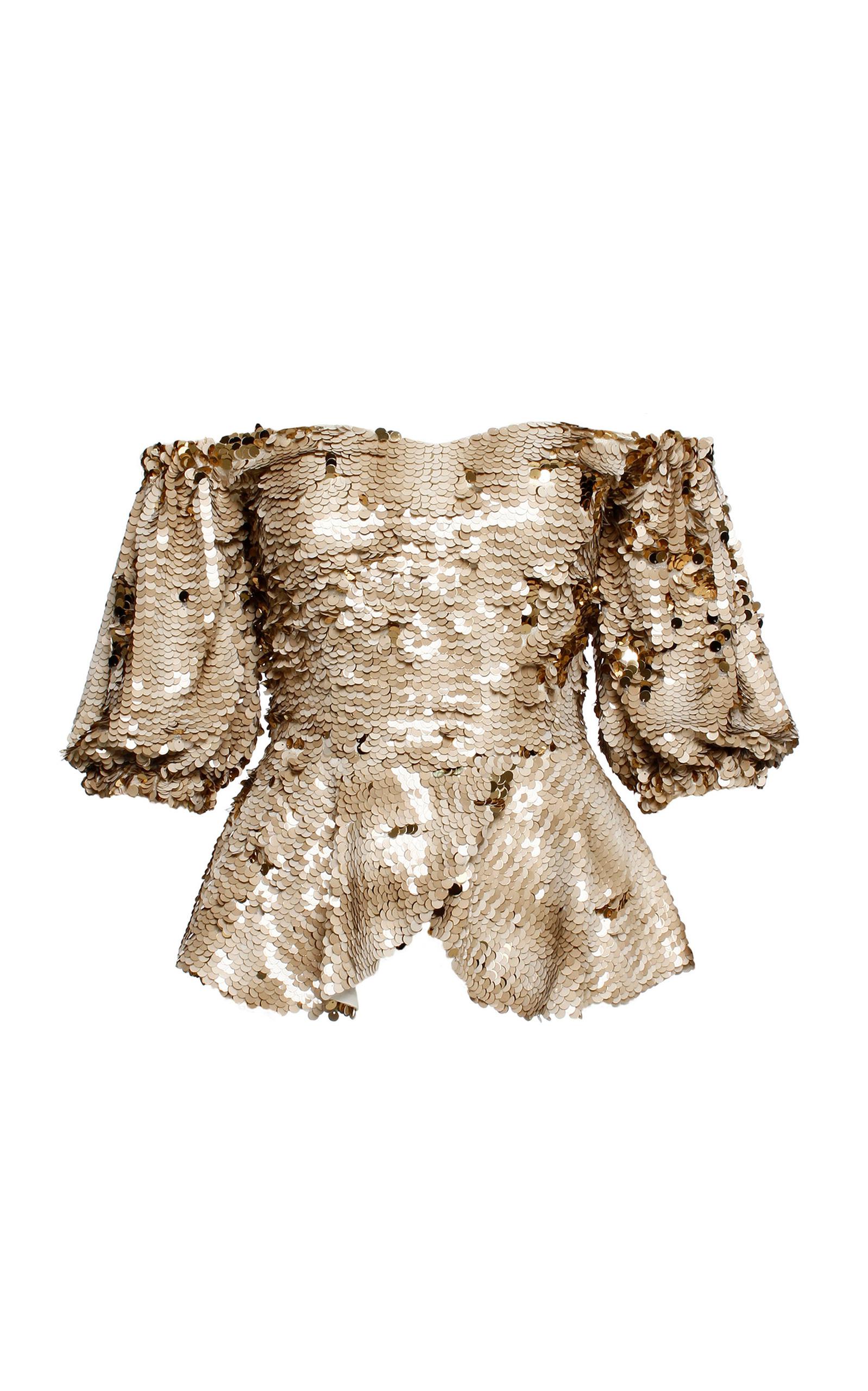sparkle off the shoulder top