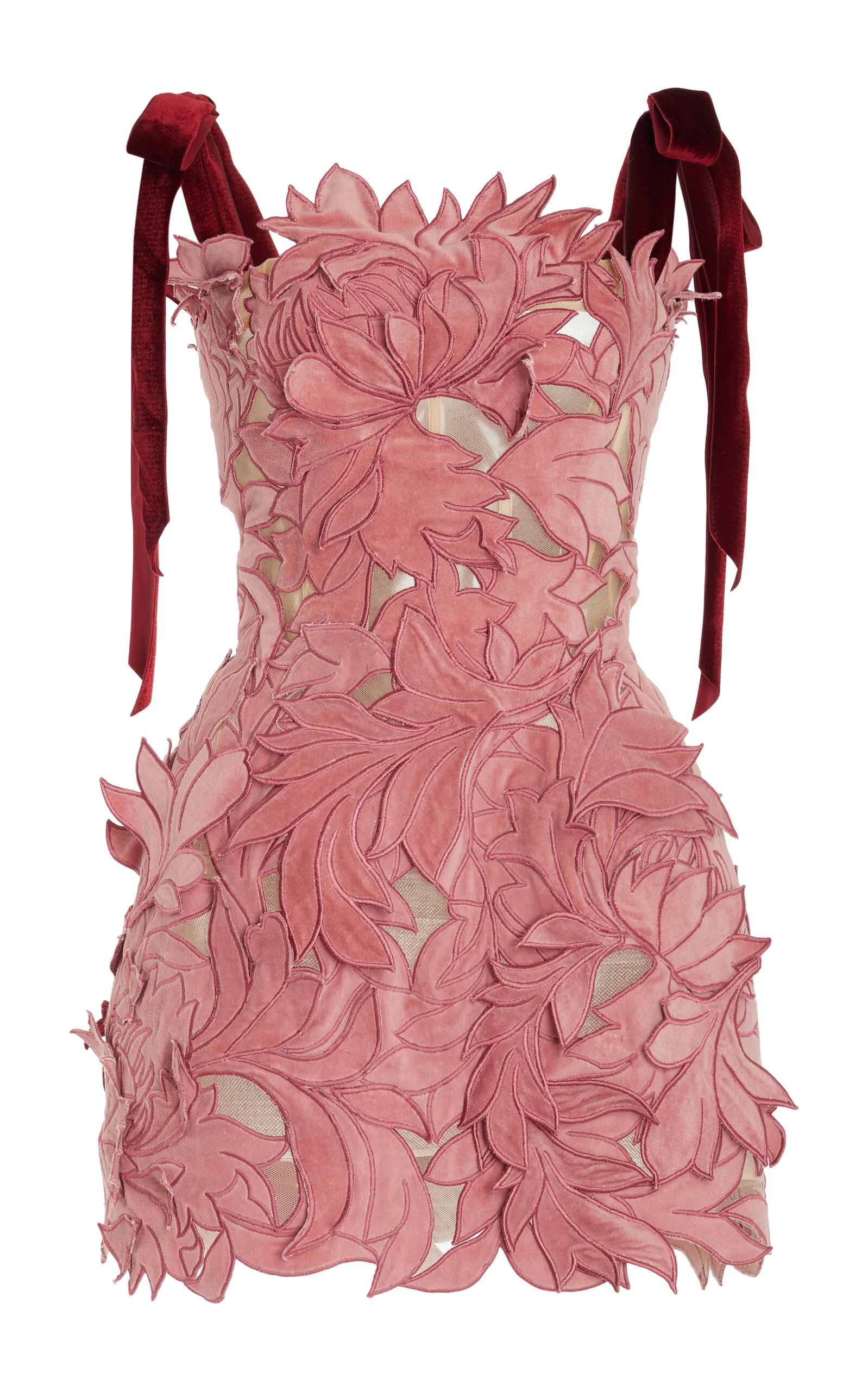 chinese dress ladies 1960s 'Oscar de la Renta' Metallic Lace Column Gown