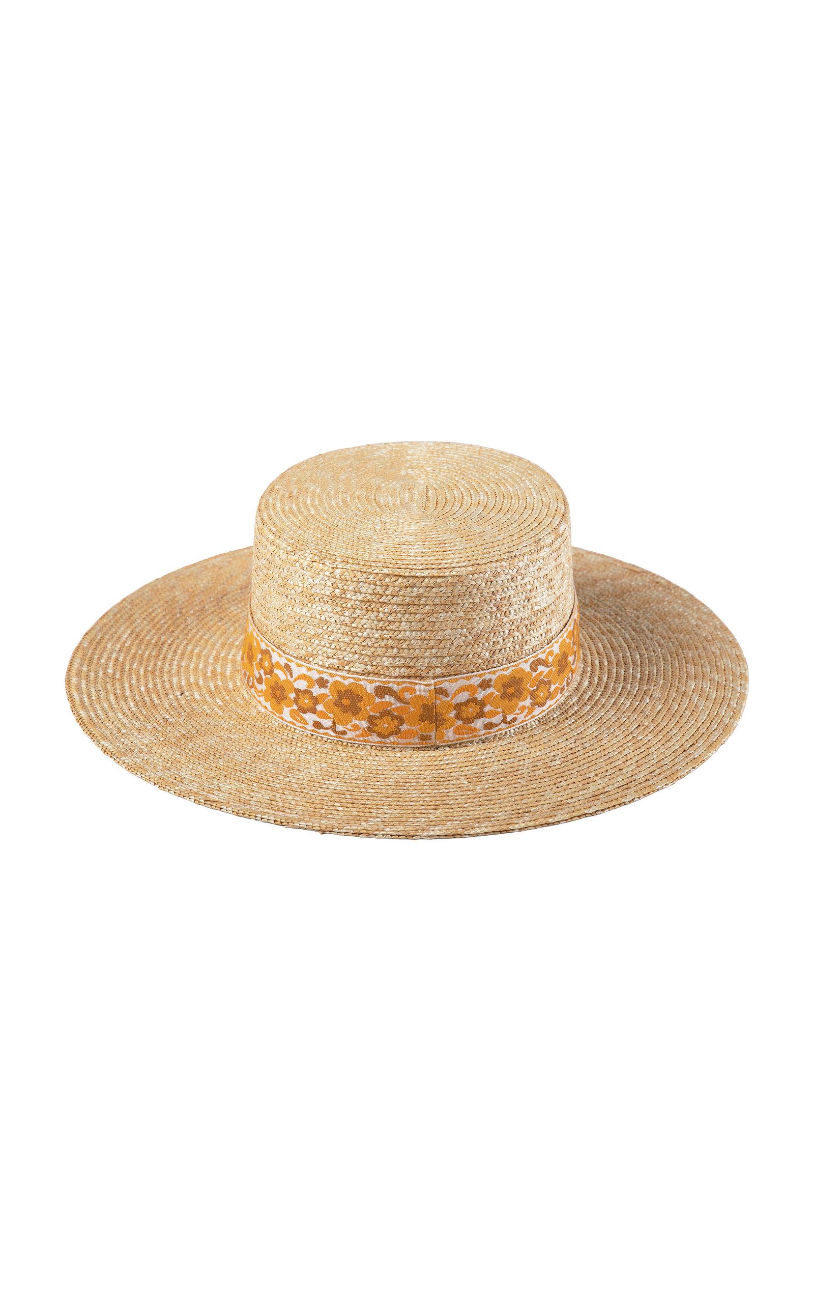 Spencer Straw Boater Hat 