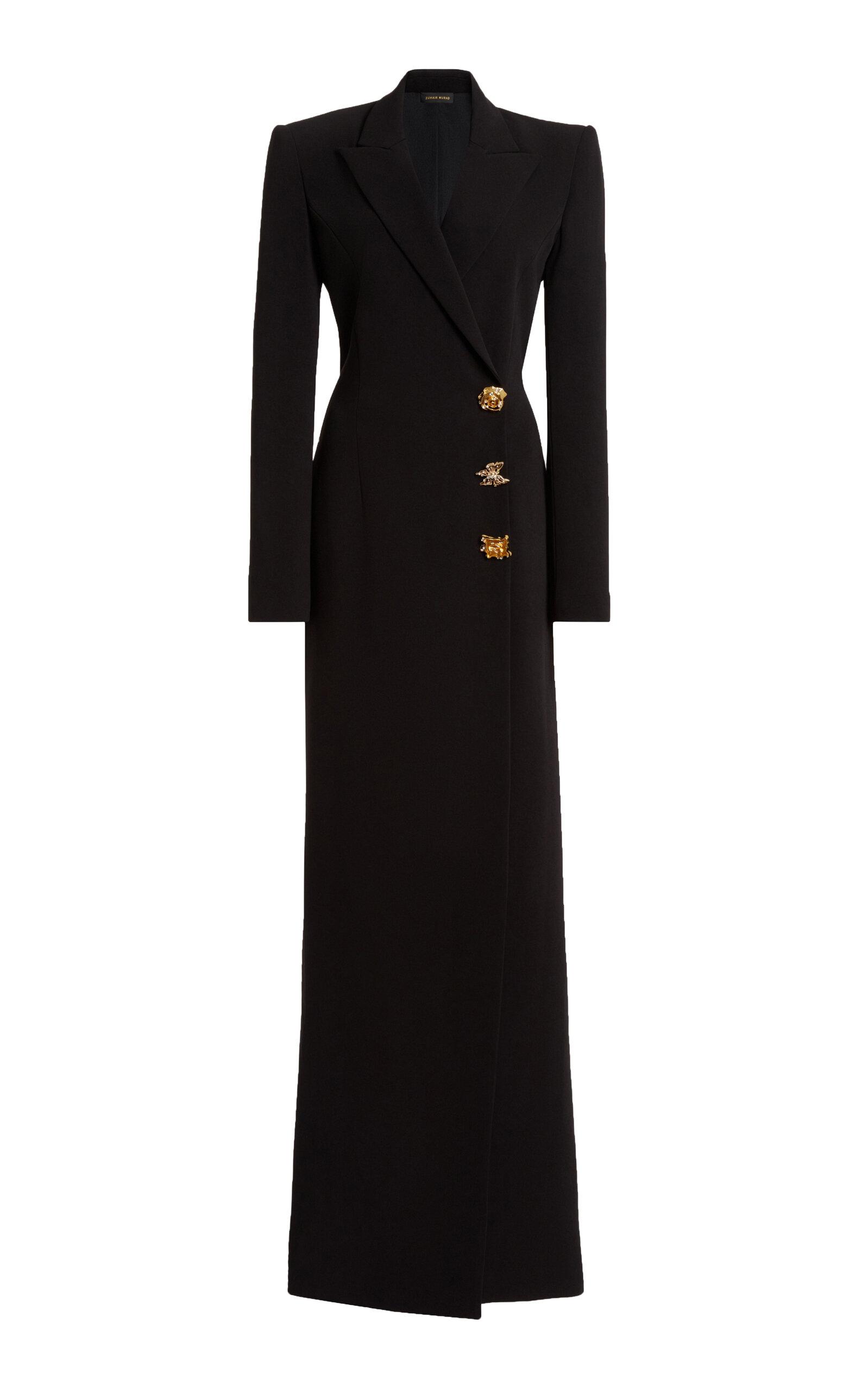 cape sleeve maxi dress Sequin Beaded Cape Sleeve Maxi Dress
