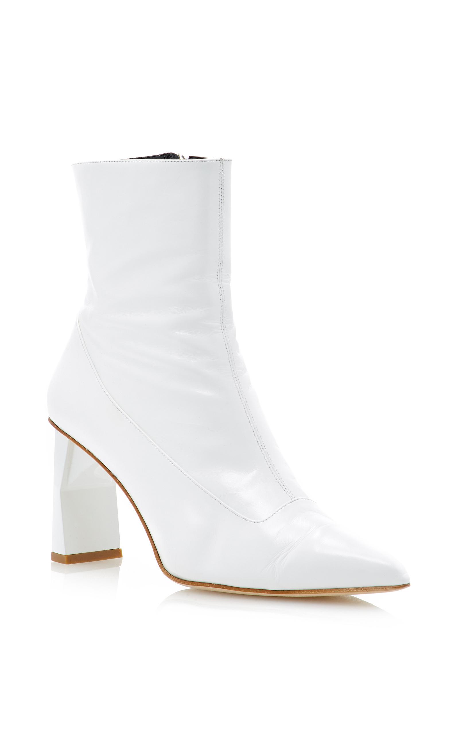 tibi white boots