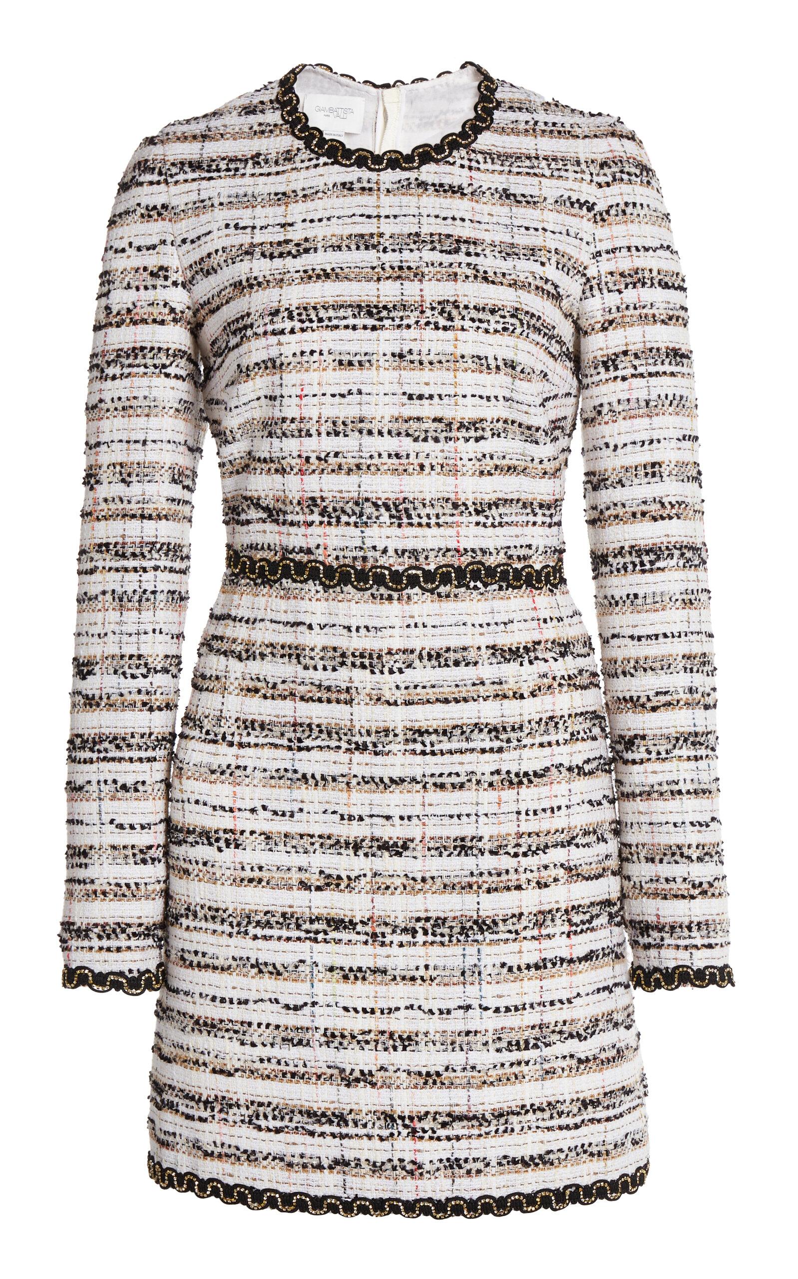 giambattista valli embroidered boucle mini dress Giambattista Valli