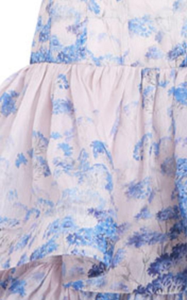 zimmermann luminous tiered gown