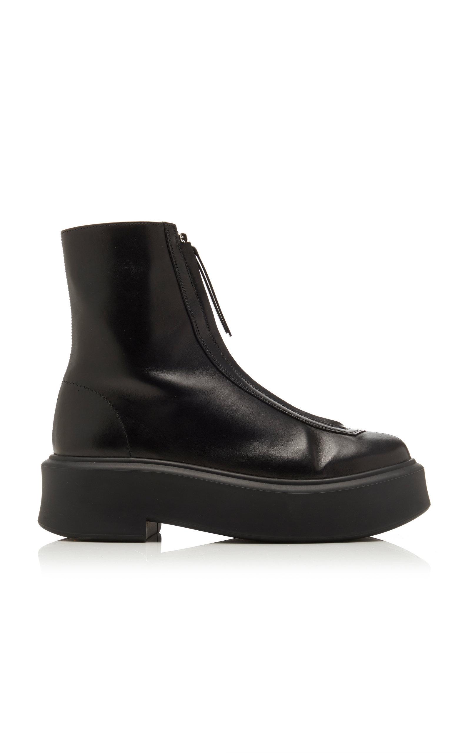the row zip boots