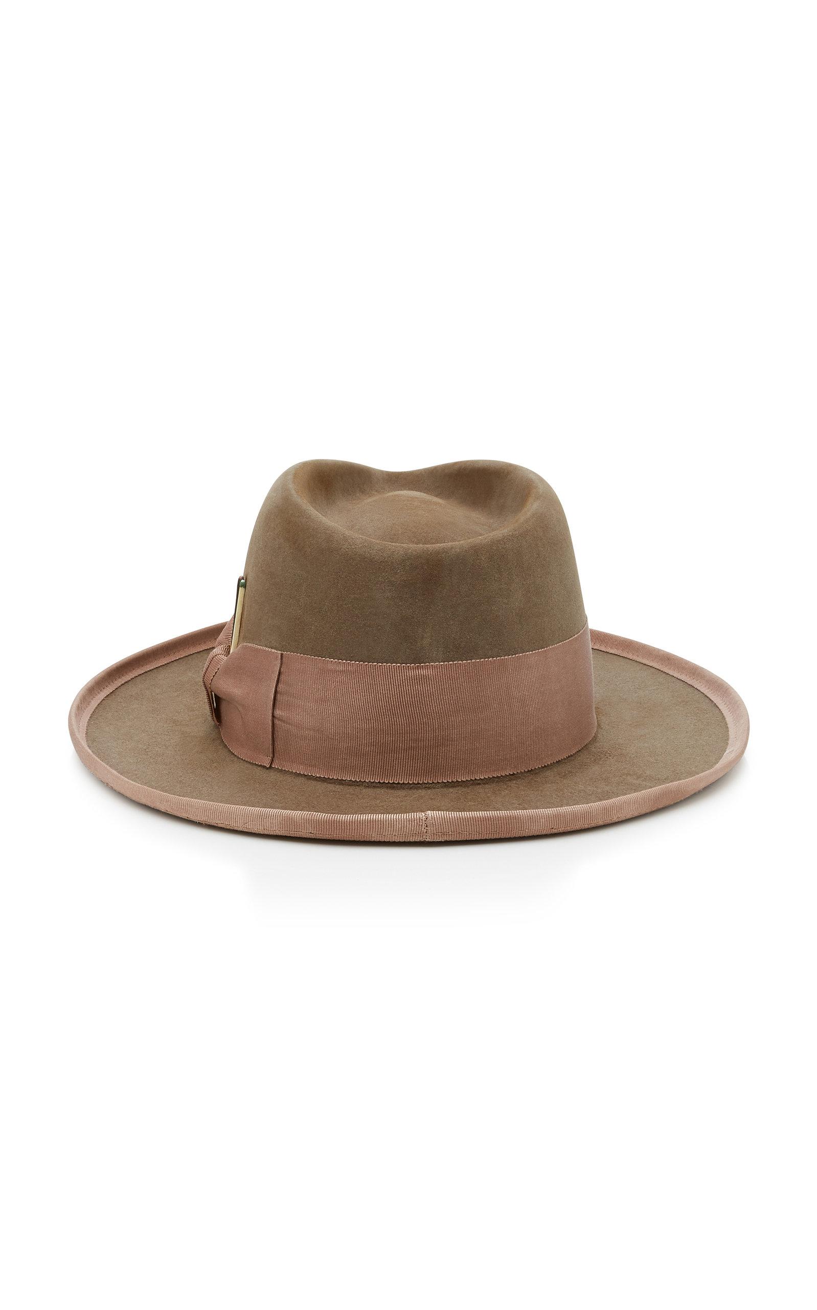Nick Fouquet Felt Exclusive Crystal Mist Hat in Brown for Men - Lyst