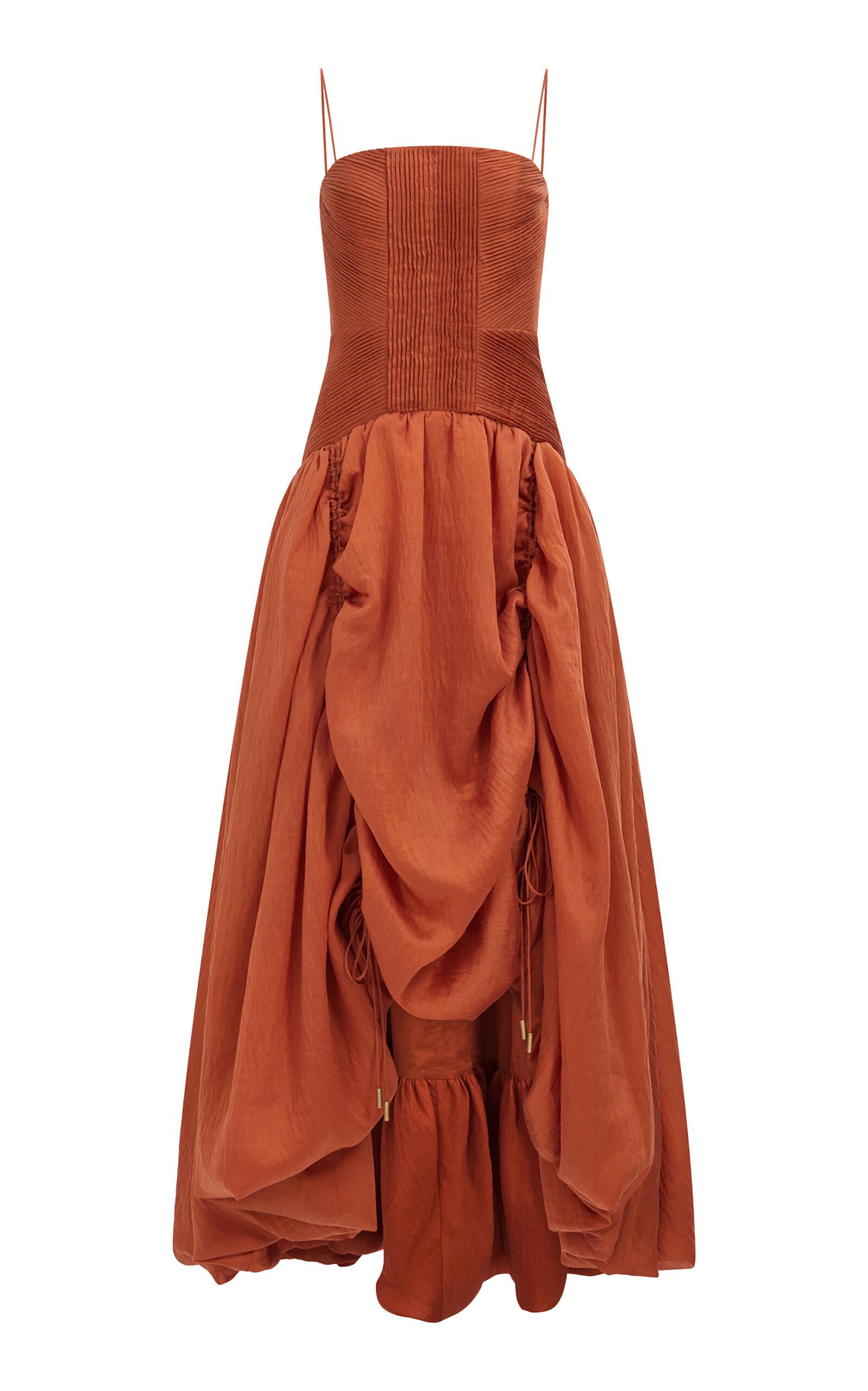 open lace back dress Aje