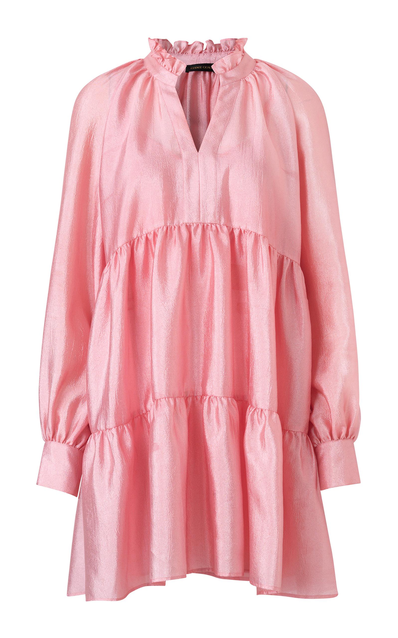 stine goya jasmine dress pink