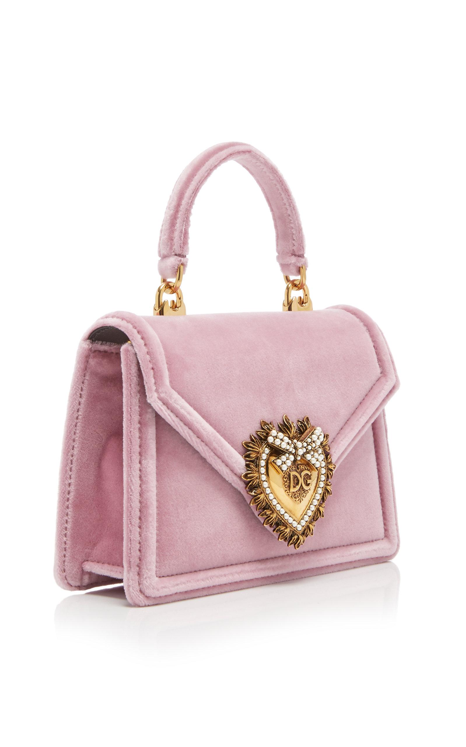 velvet handbag
