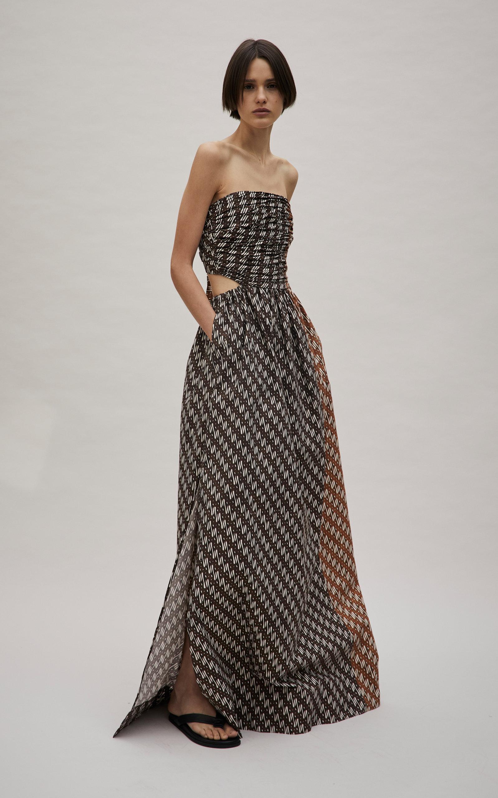 bassike strapless dress