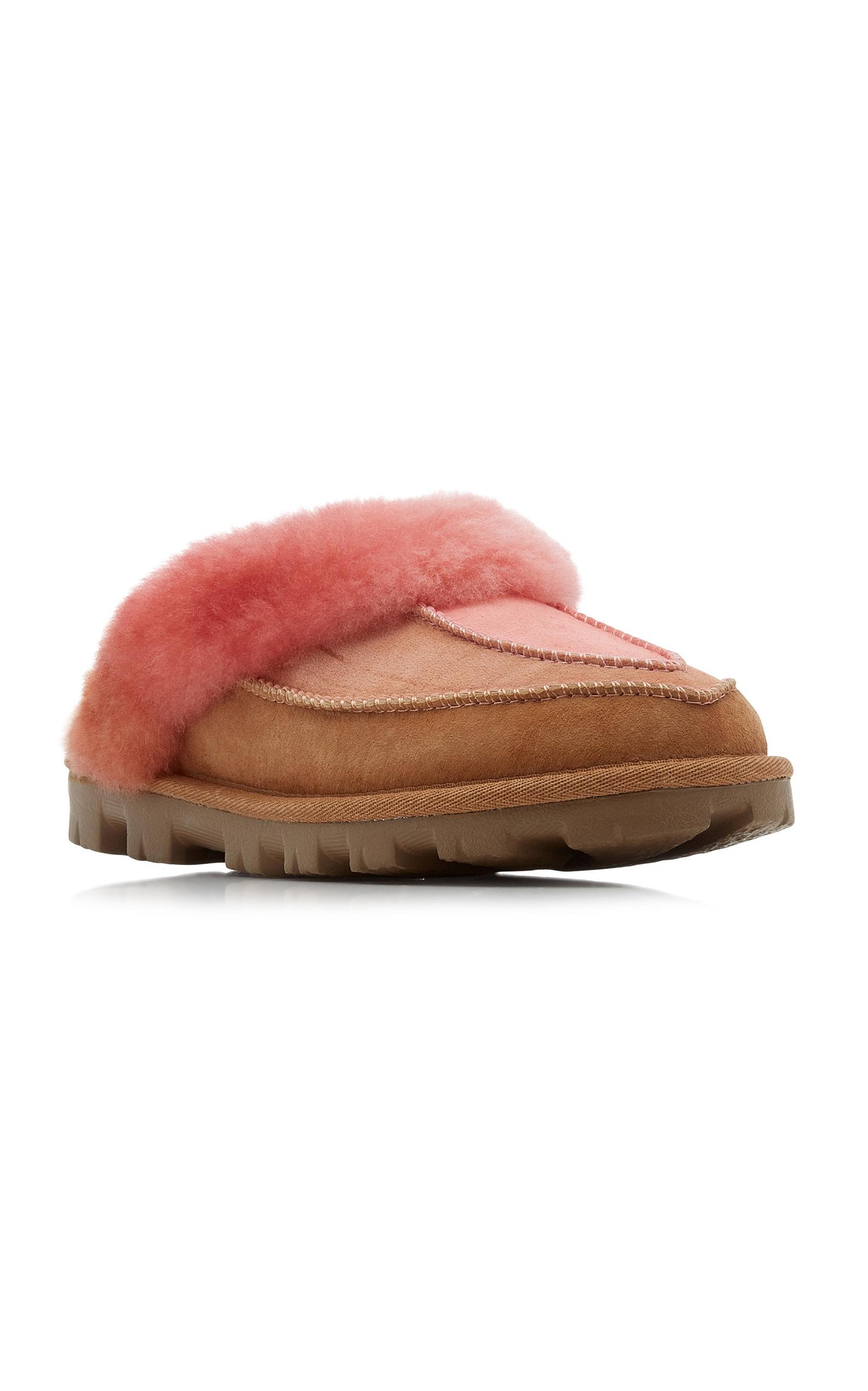 UGG X Tschabalala Self Coquette Shearling Slippers in Pink | Lyst