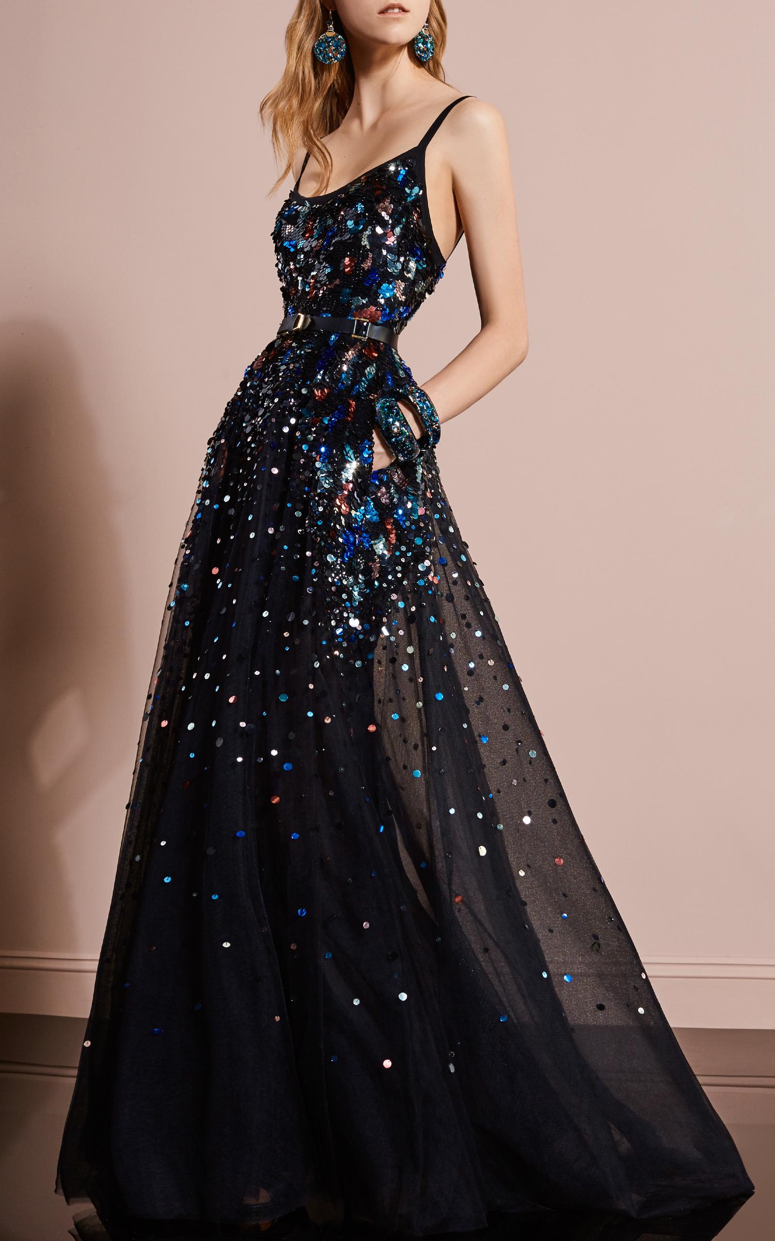 beautiful sequin gown